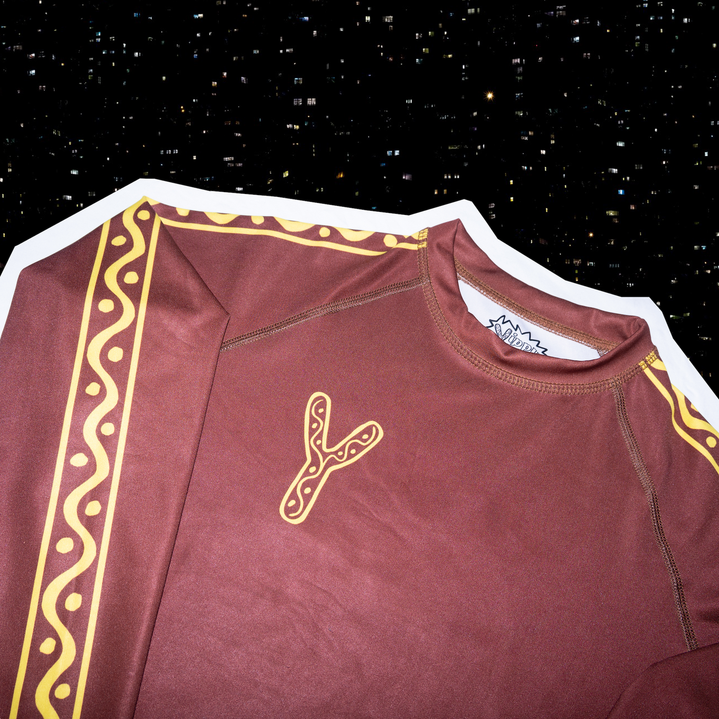 Rash Guard-Classic-Brown