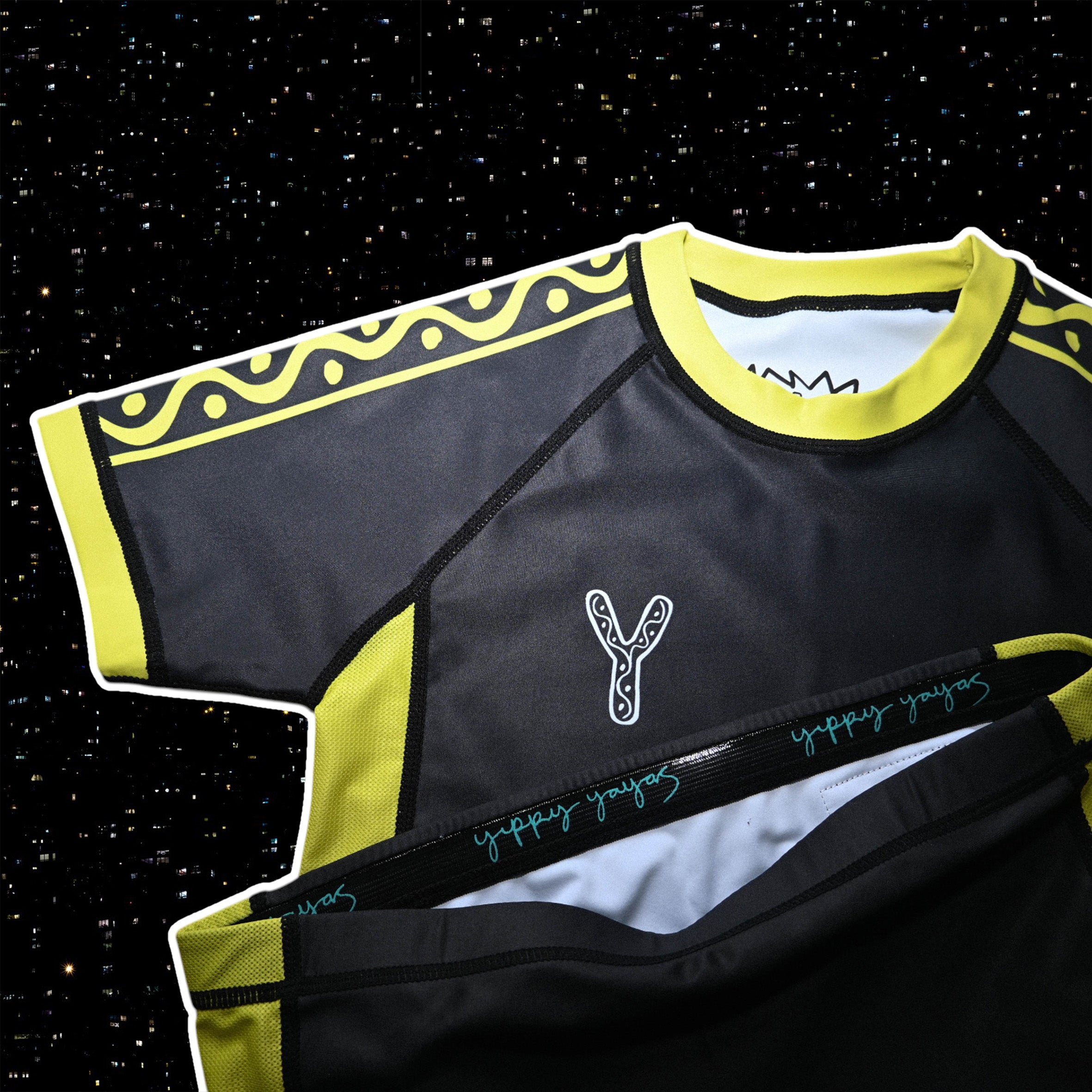 FLOWTEK™ KIDS - Rash Guard - Yellow