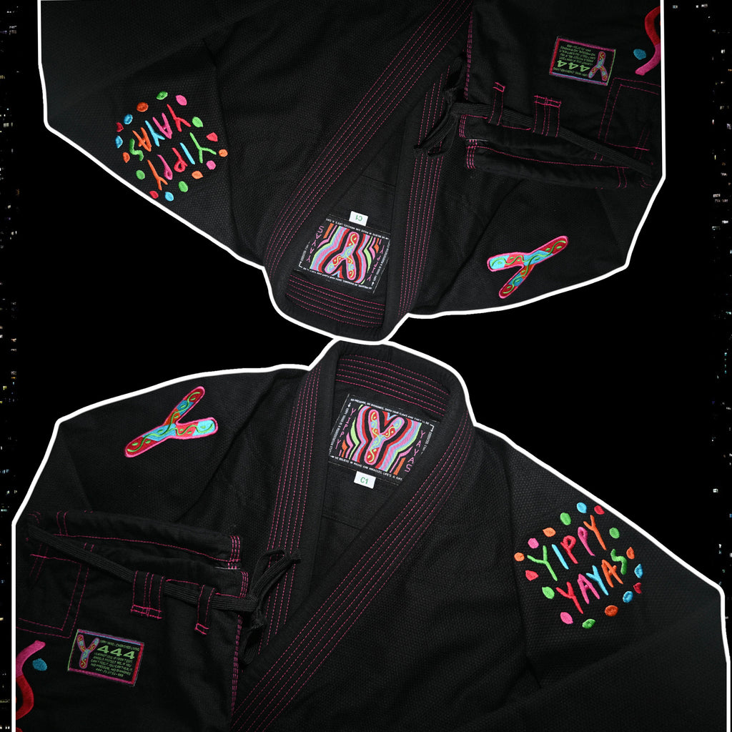 4-4-4 Kids Gi -Black
