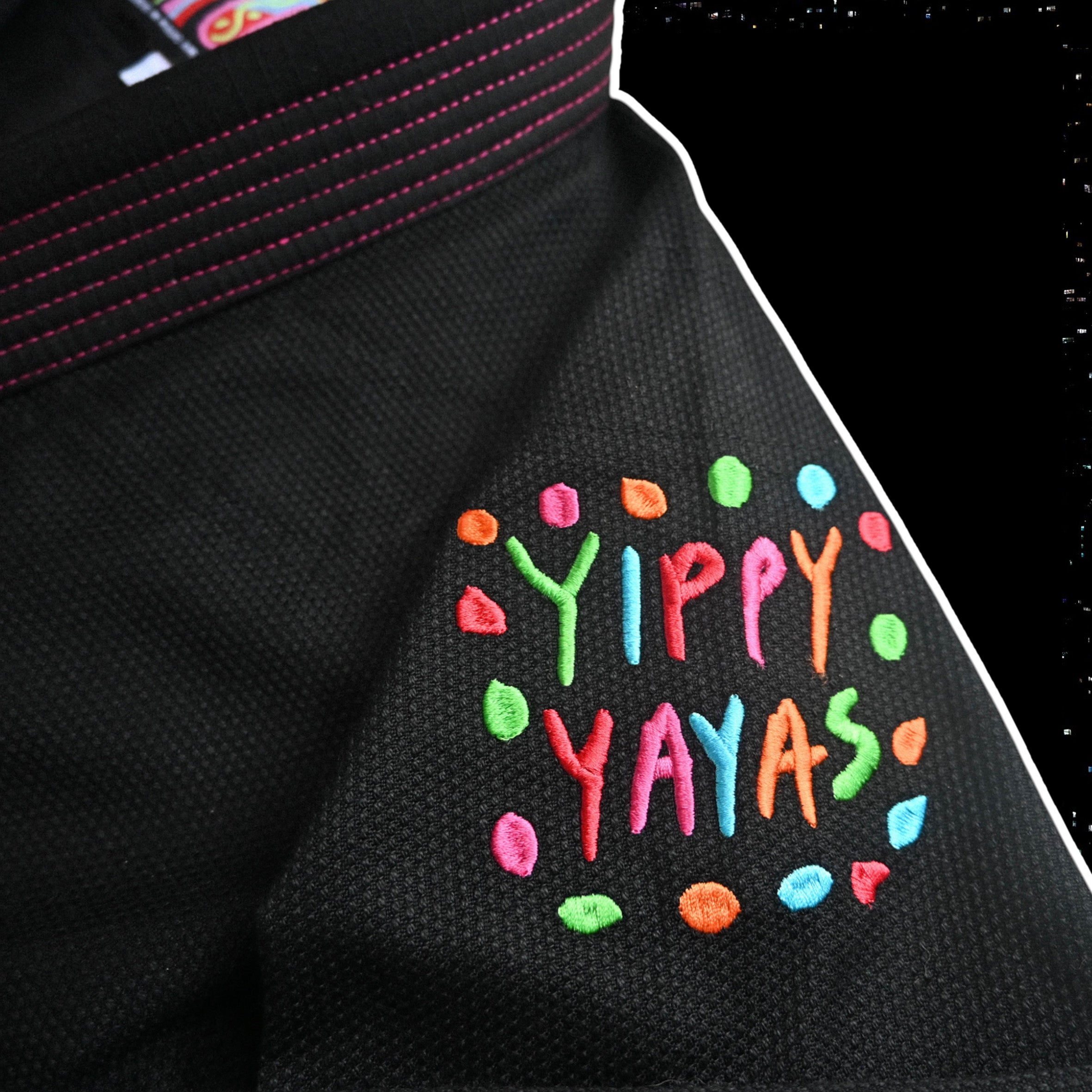 4-4-4 Kids Gi -Black