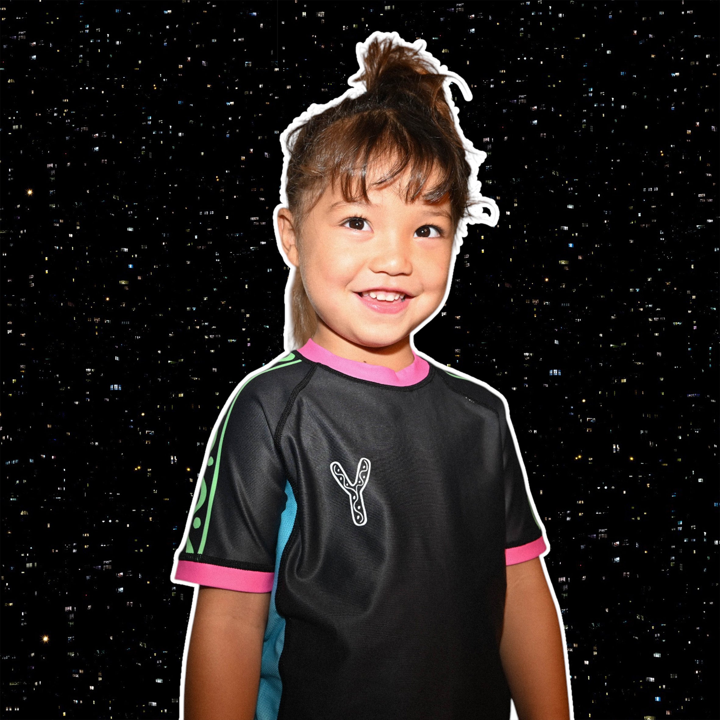 FLOWTEK™ KIDS Rash Guard - Pastel