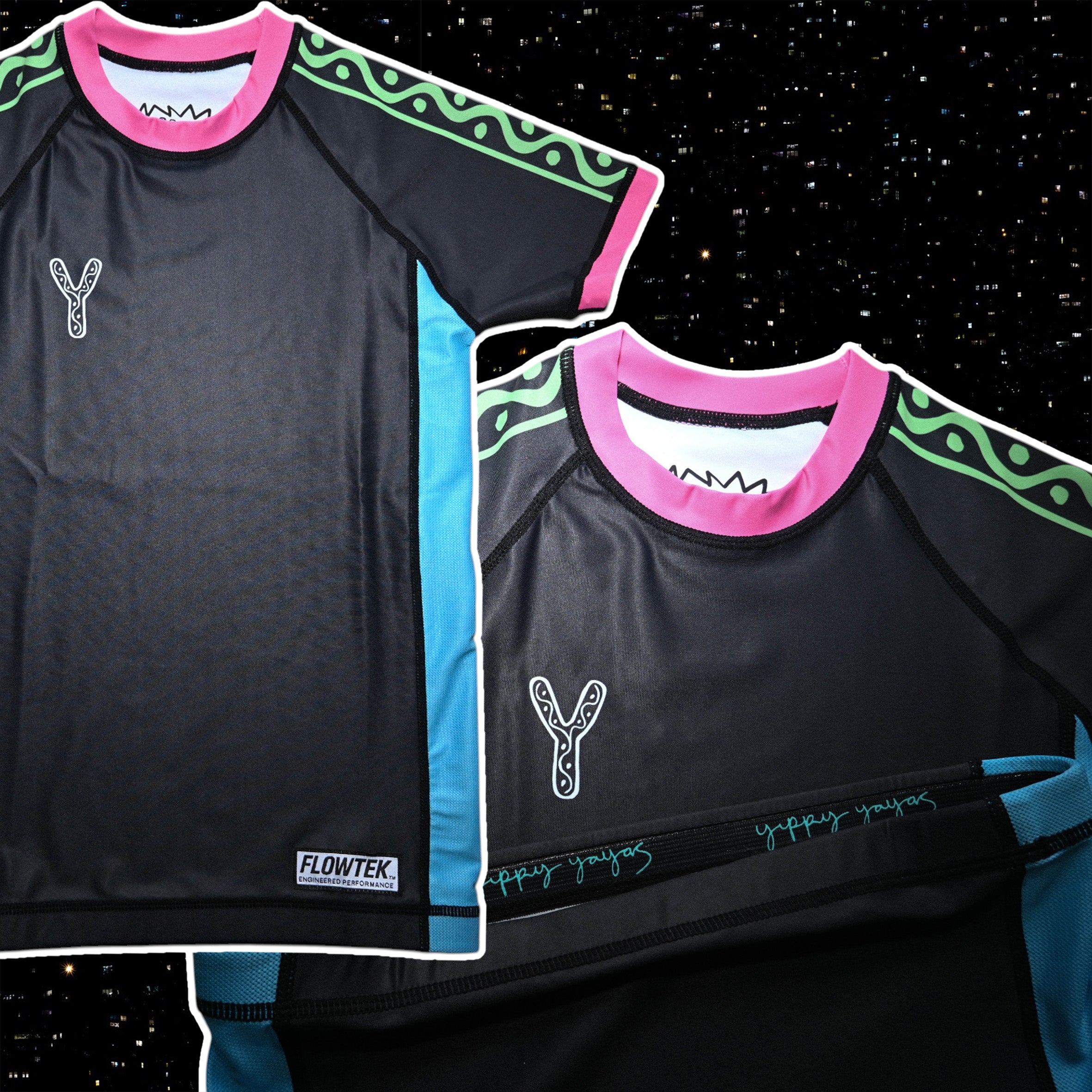 FLOWTEK™ KIDS Rash Guard - Pastel