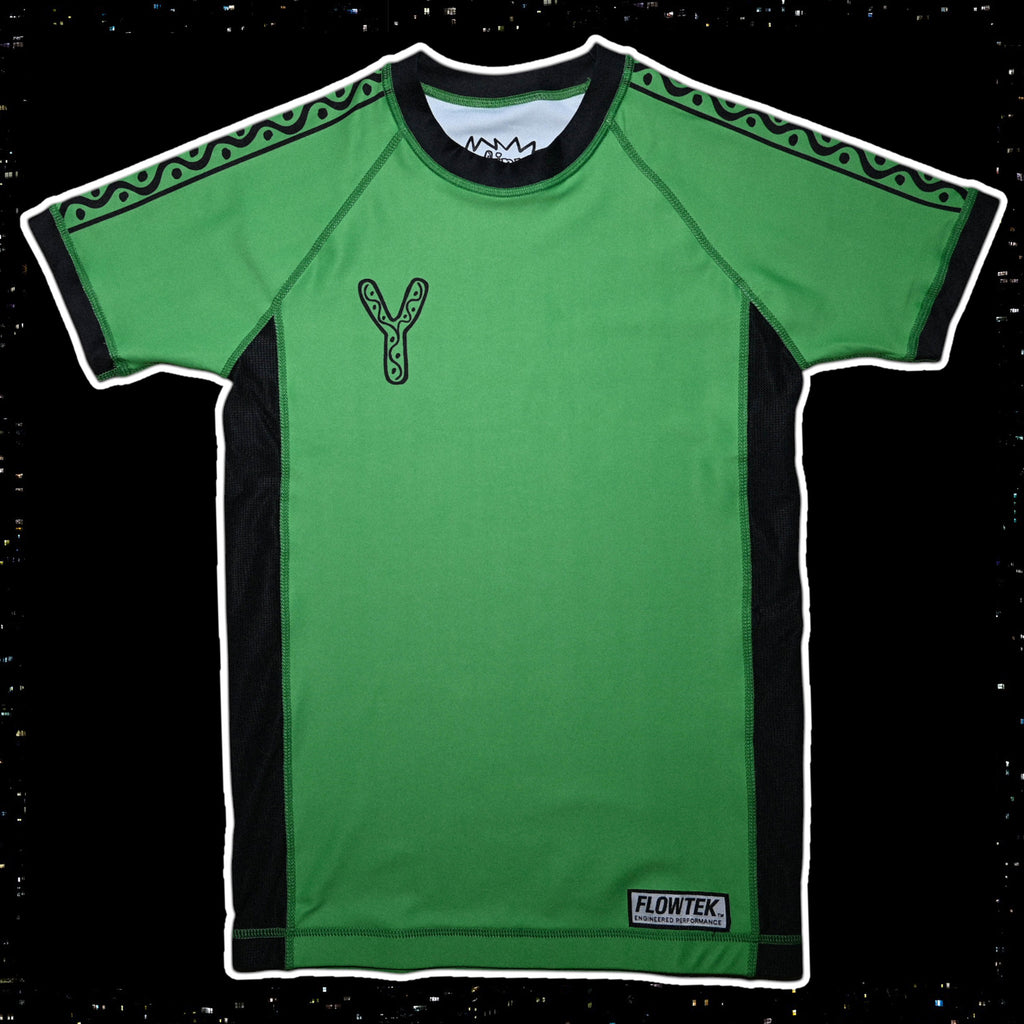FLOWTEK™ KIDS - RashGuard - Green
