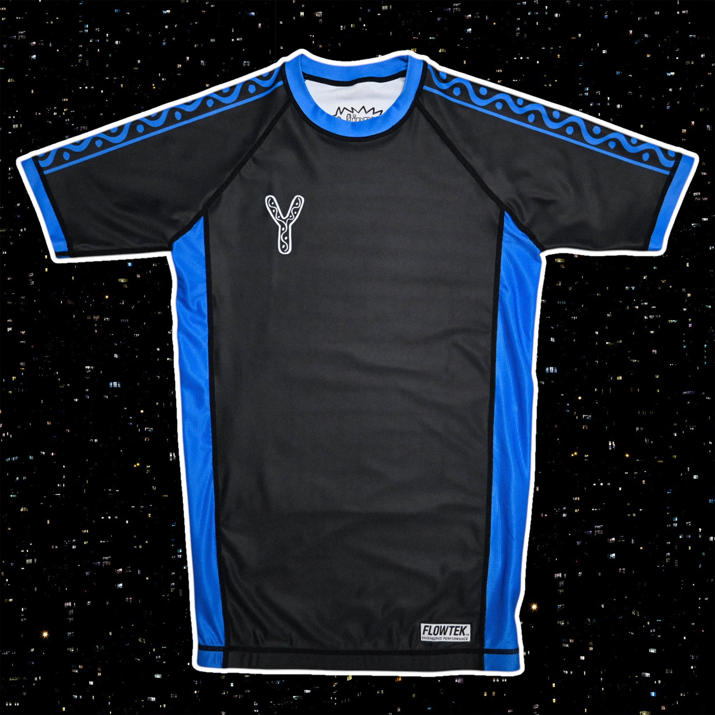 FLOWTEK™ Rash Guard - Blue