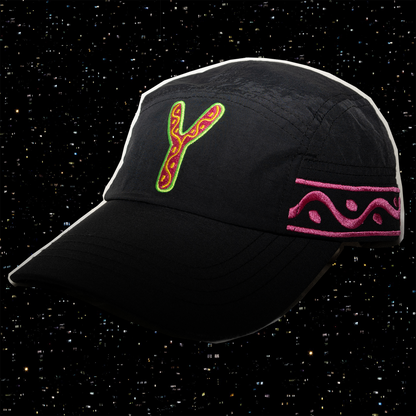 Fortune Hat - Black & Pink