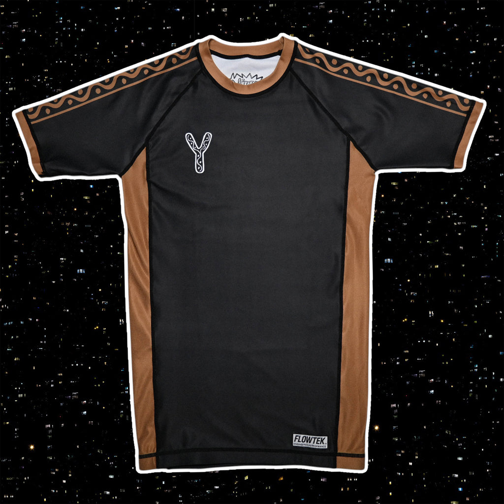 FLOWTEK™ Rash Guard - Brown