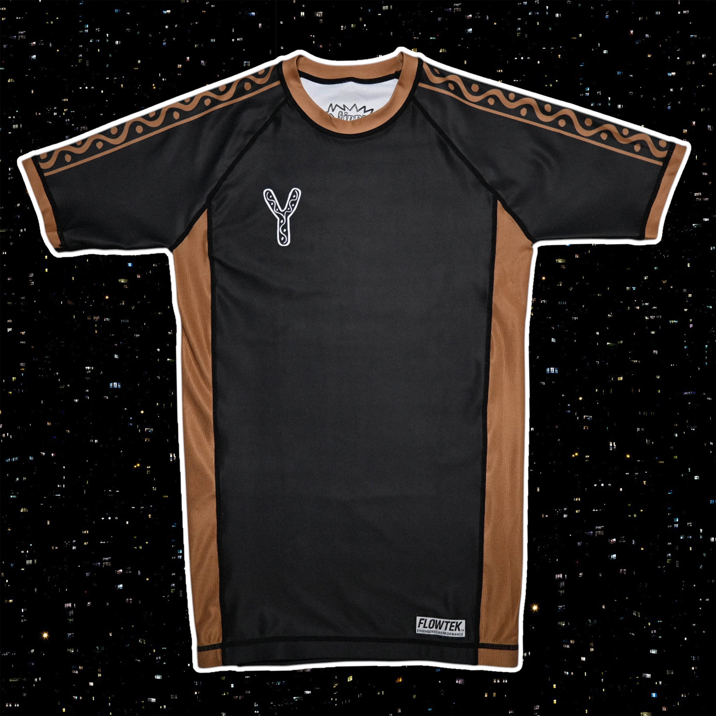 FLOWTEK™ Rash Guard - Brown