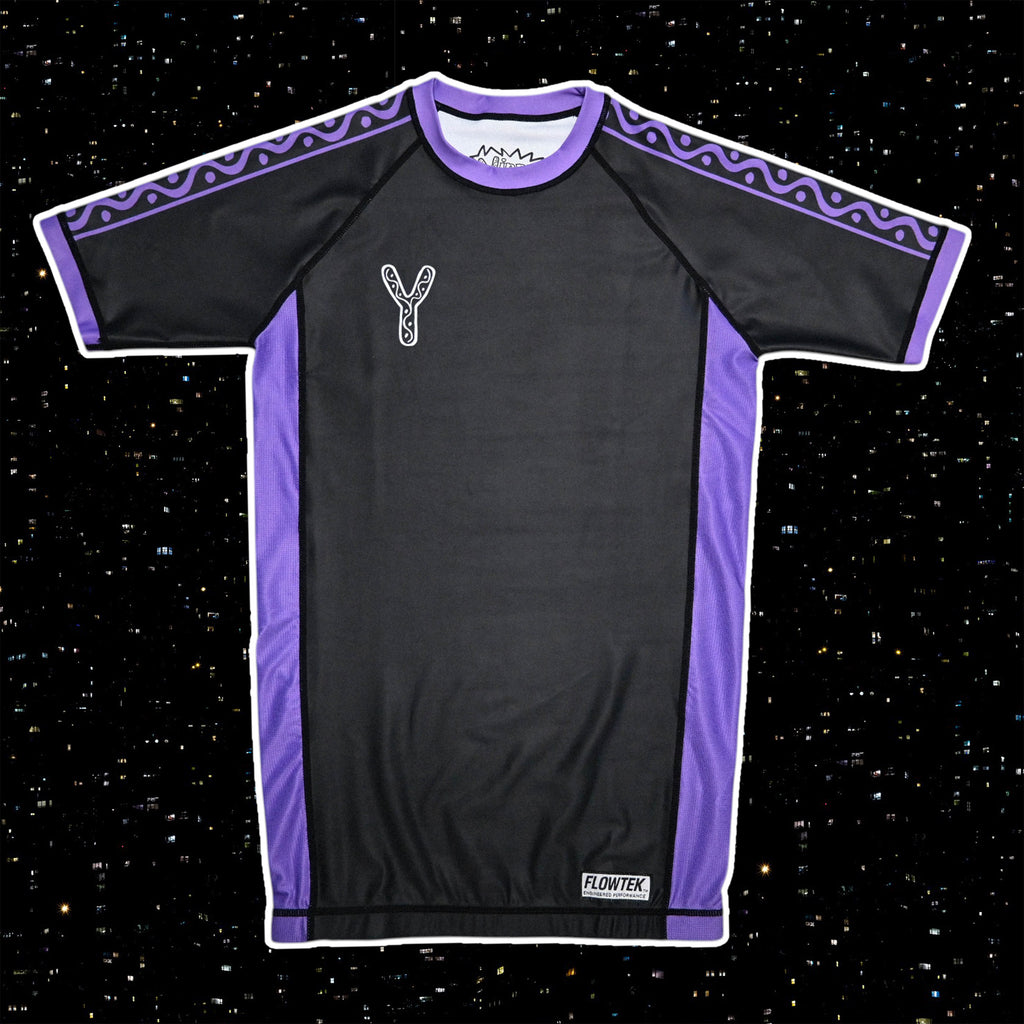 FLOWTEK™ Rash Guard - Purple