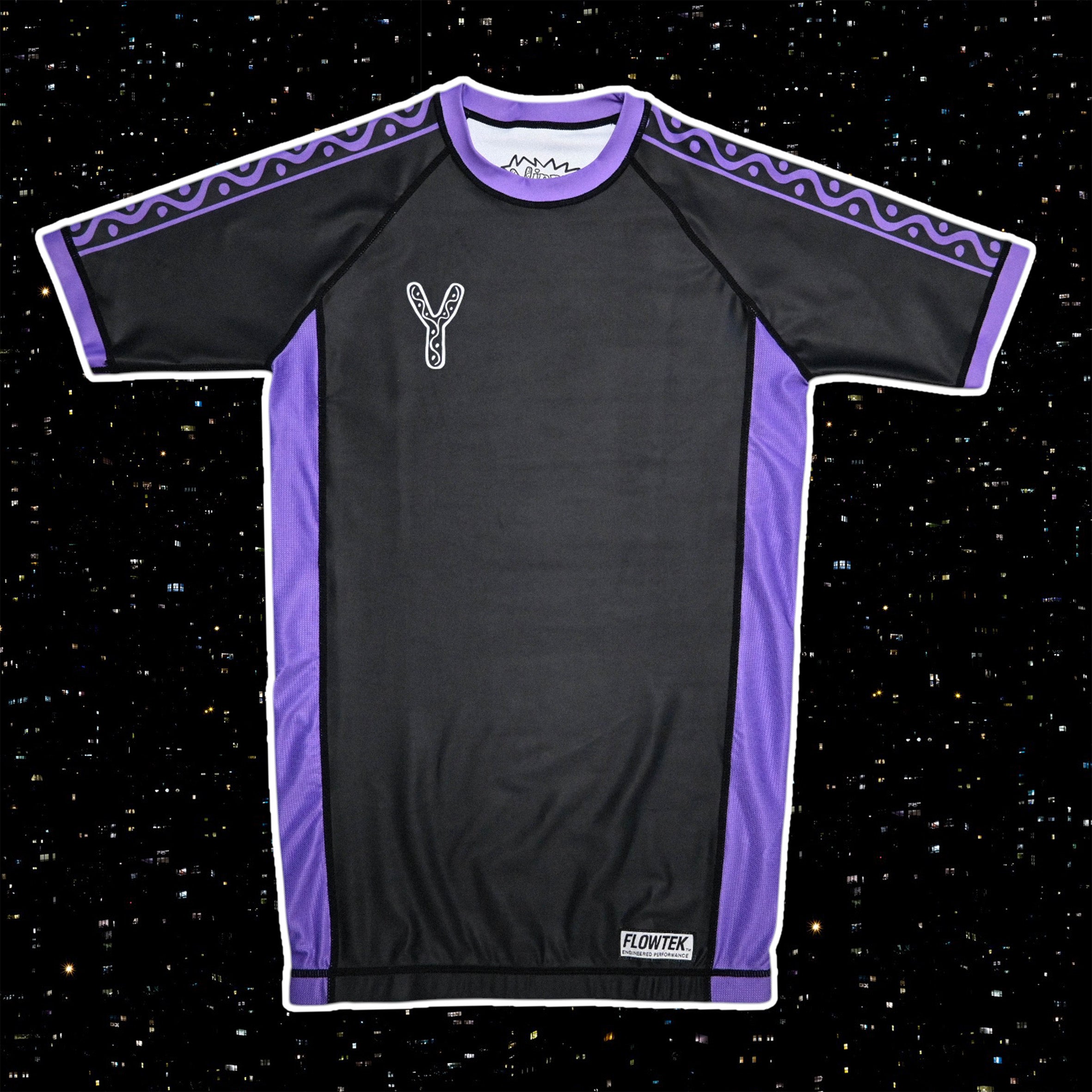 FLOWTEK™ Rash Guard - Purple