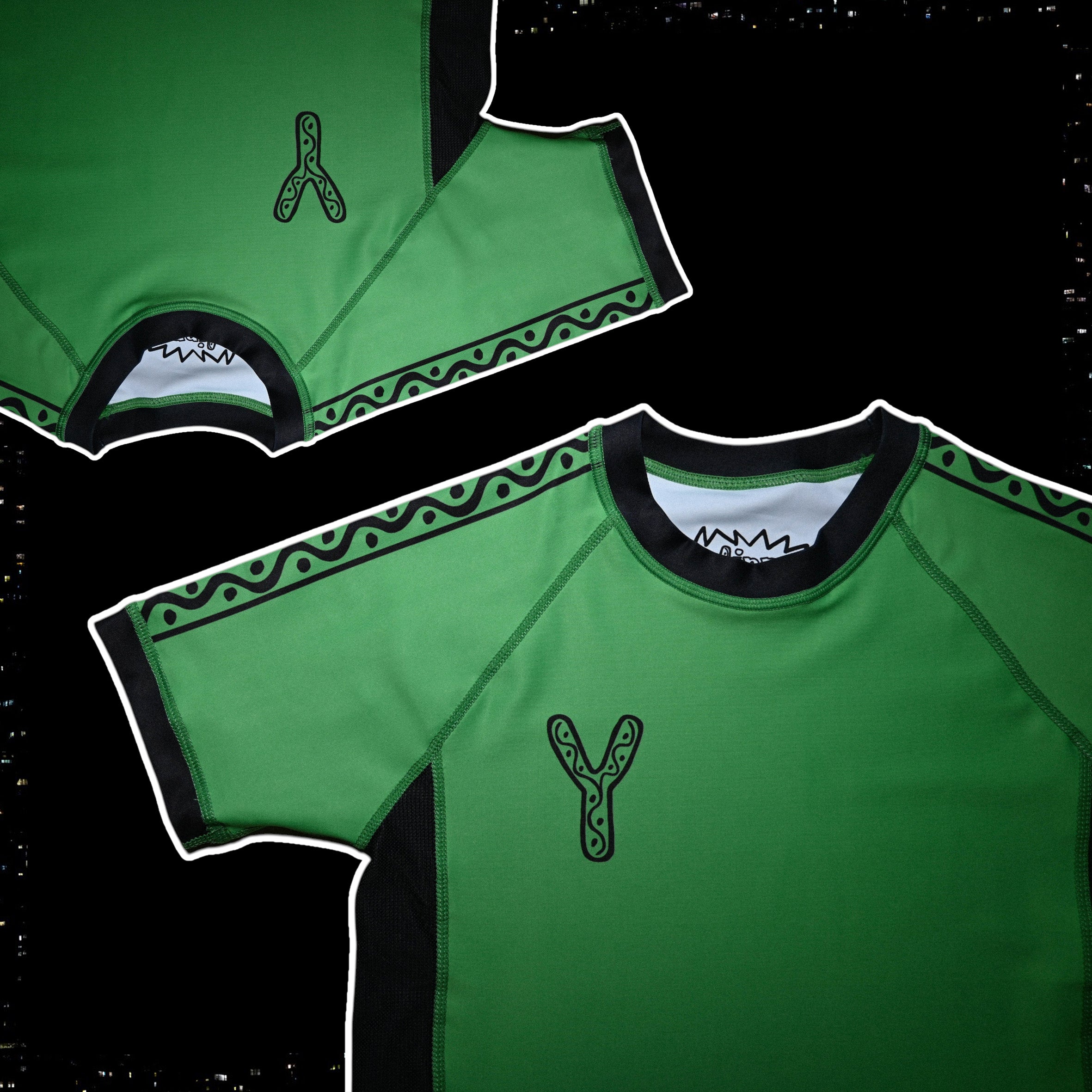 FLOWTEK™ KIDS - RashGuard - Green