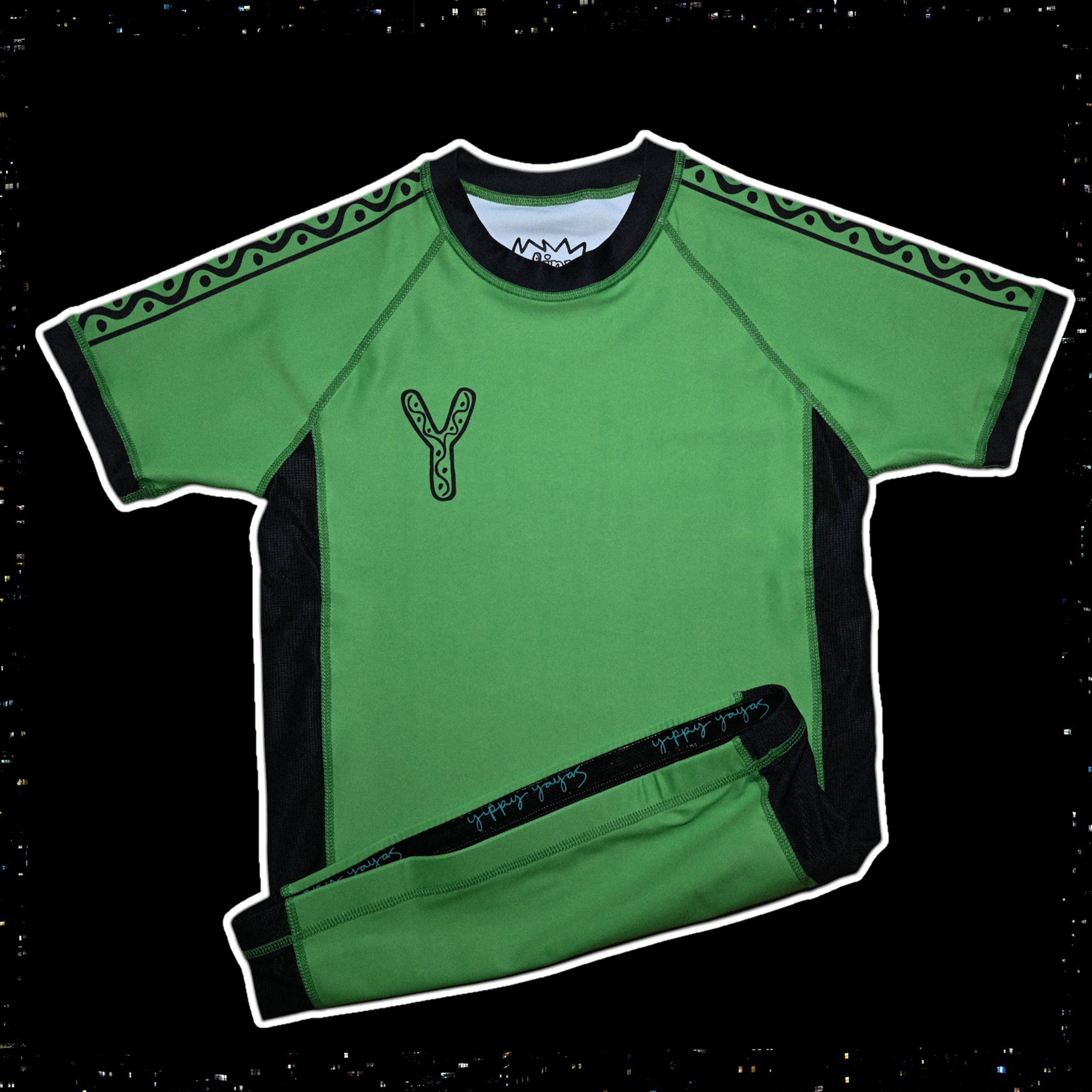 FLOWTEK™ KIDS - RashGuard - Green