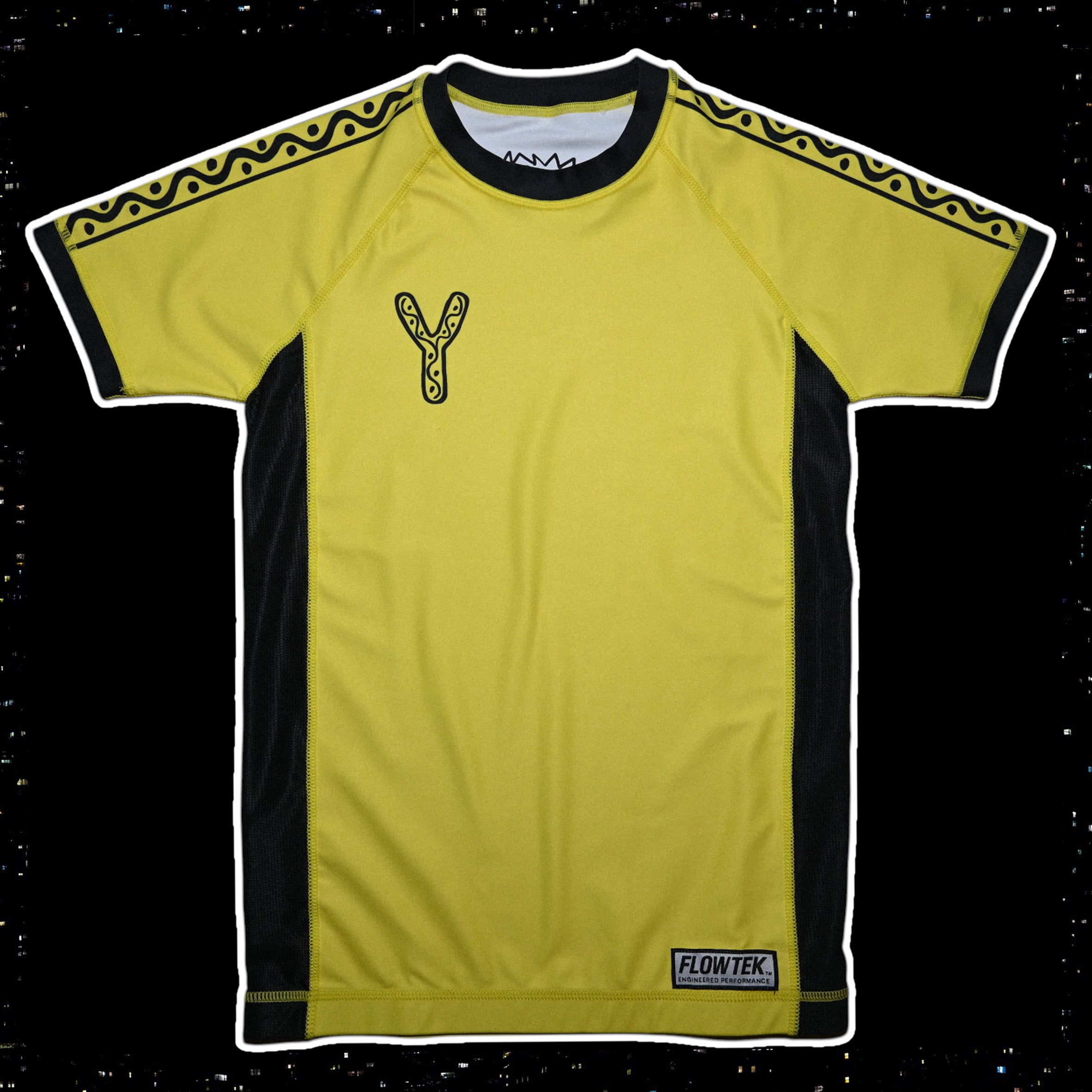FLOWTEK™ KIDS - RashGuard - Full Yellow