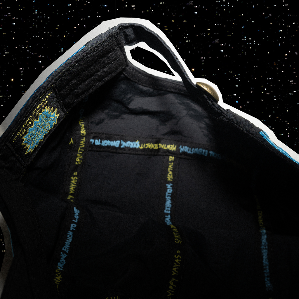 (SOLD OUT) Fortune Hat - Black & Blue