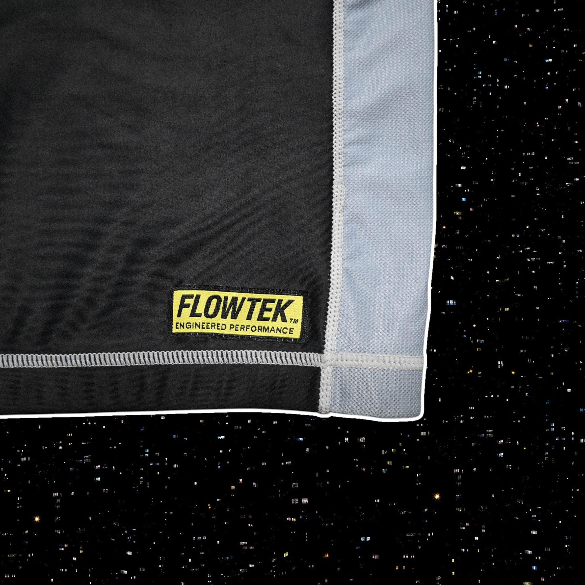 FLOWTEK™ Rash Guard - Grey & Blue