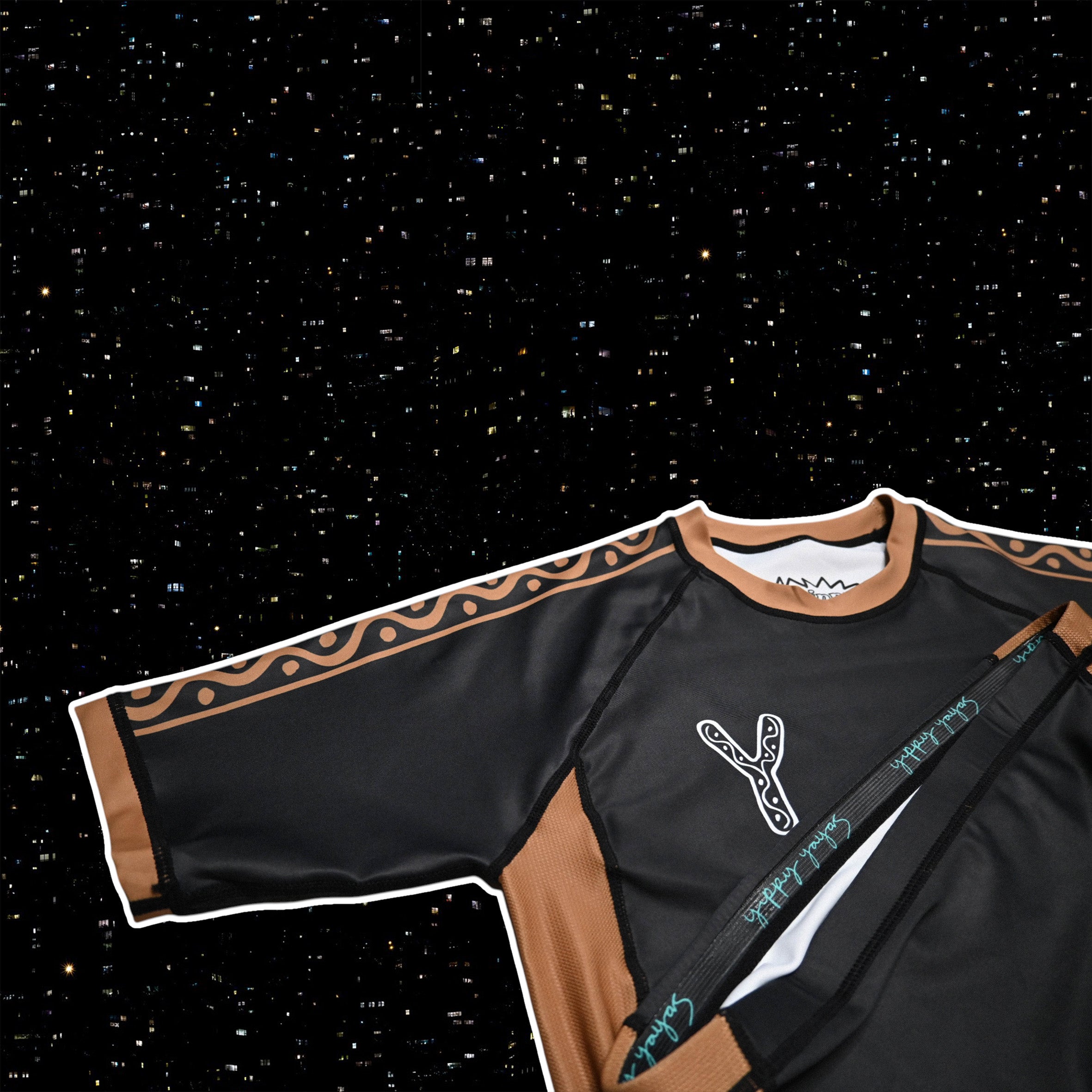 FLOWTEK™ Rash Guard - Brown