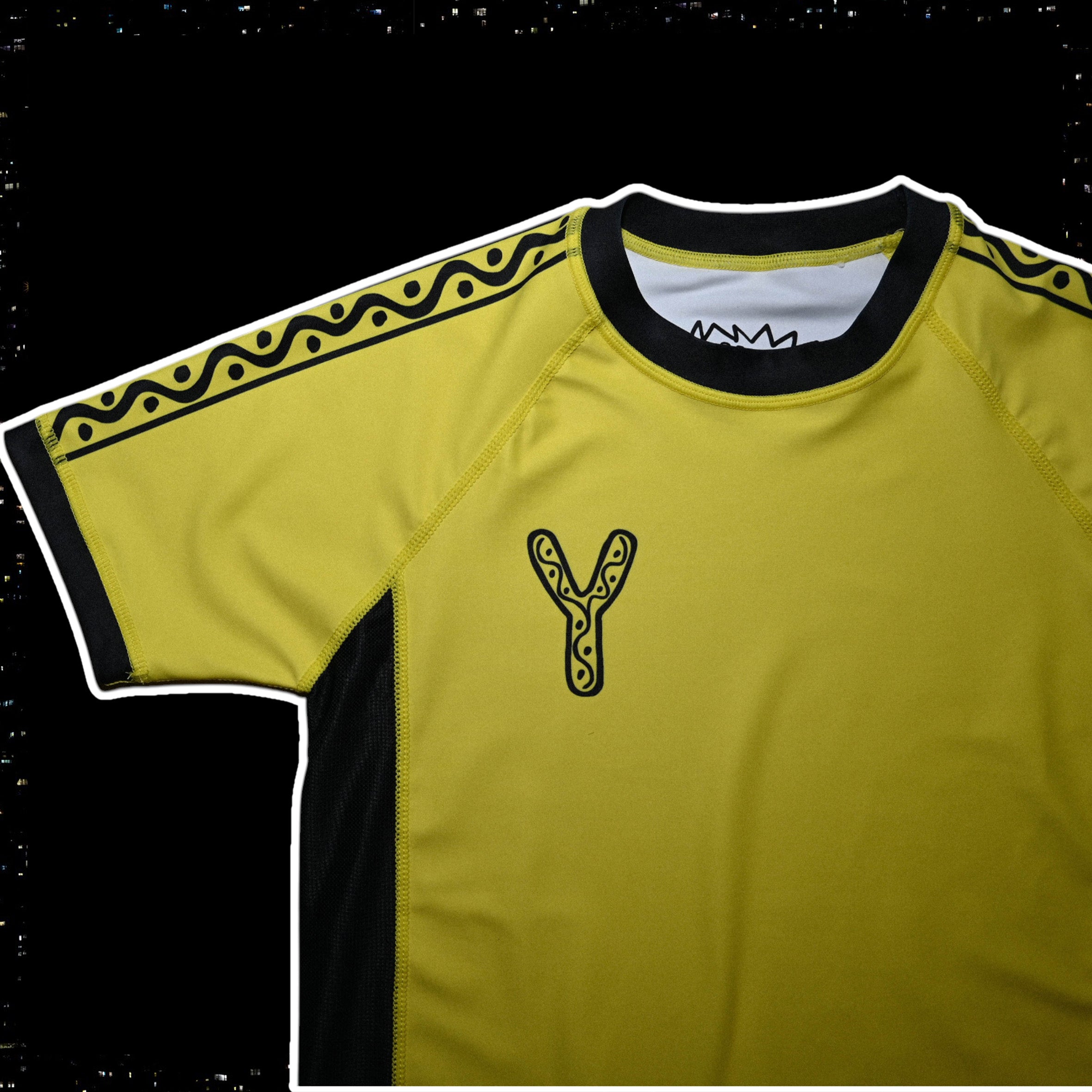 FLOWTEK™ KIDS - RashGuard - Full Yellow