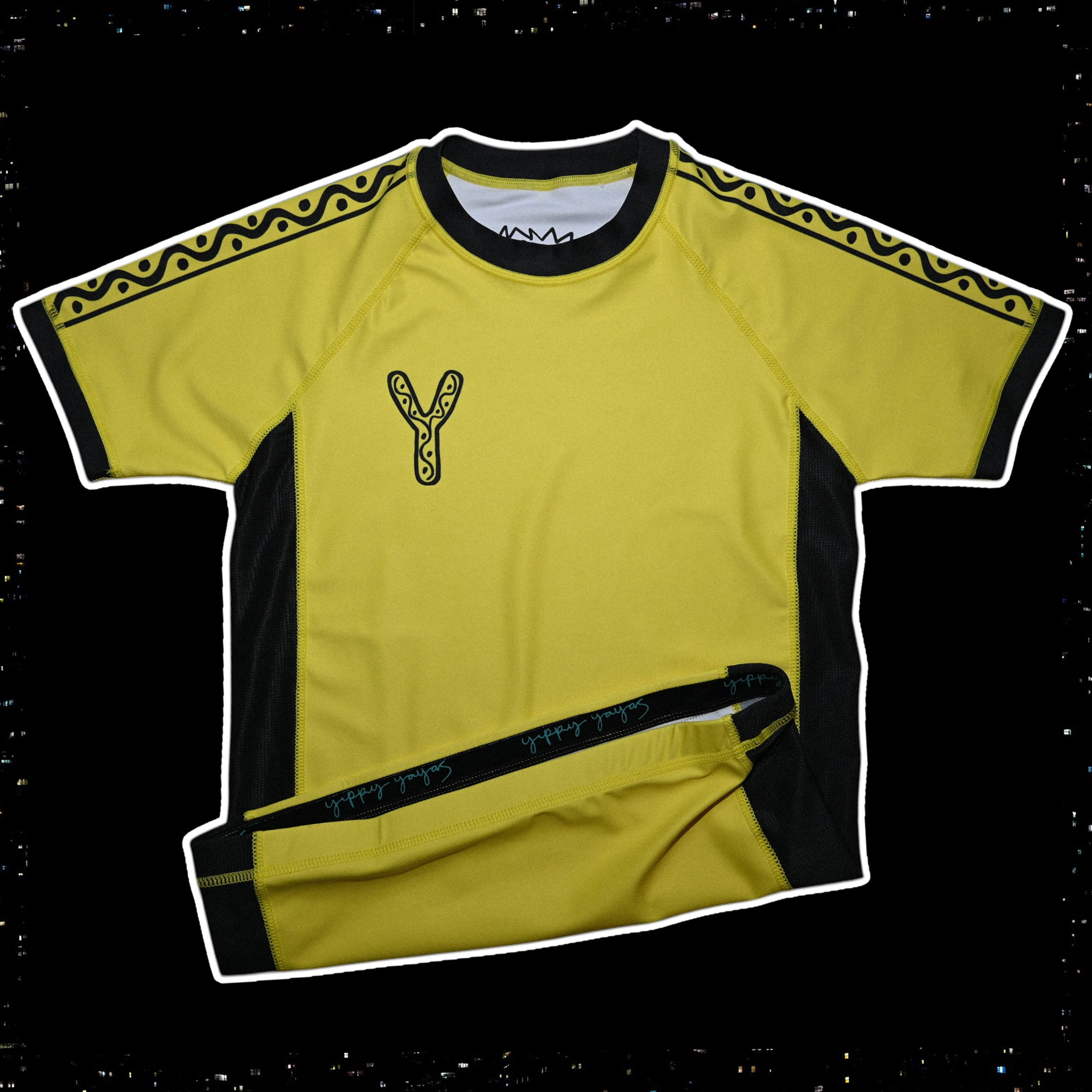 FLOWTEK™ KIDS - RashGuard - Full Yellow