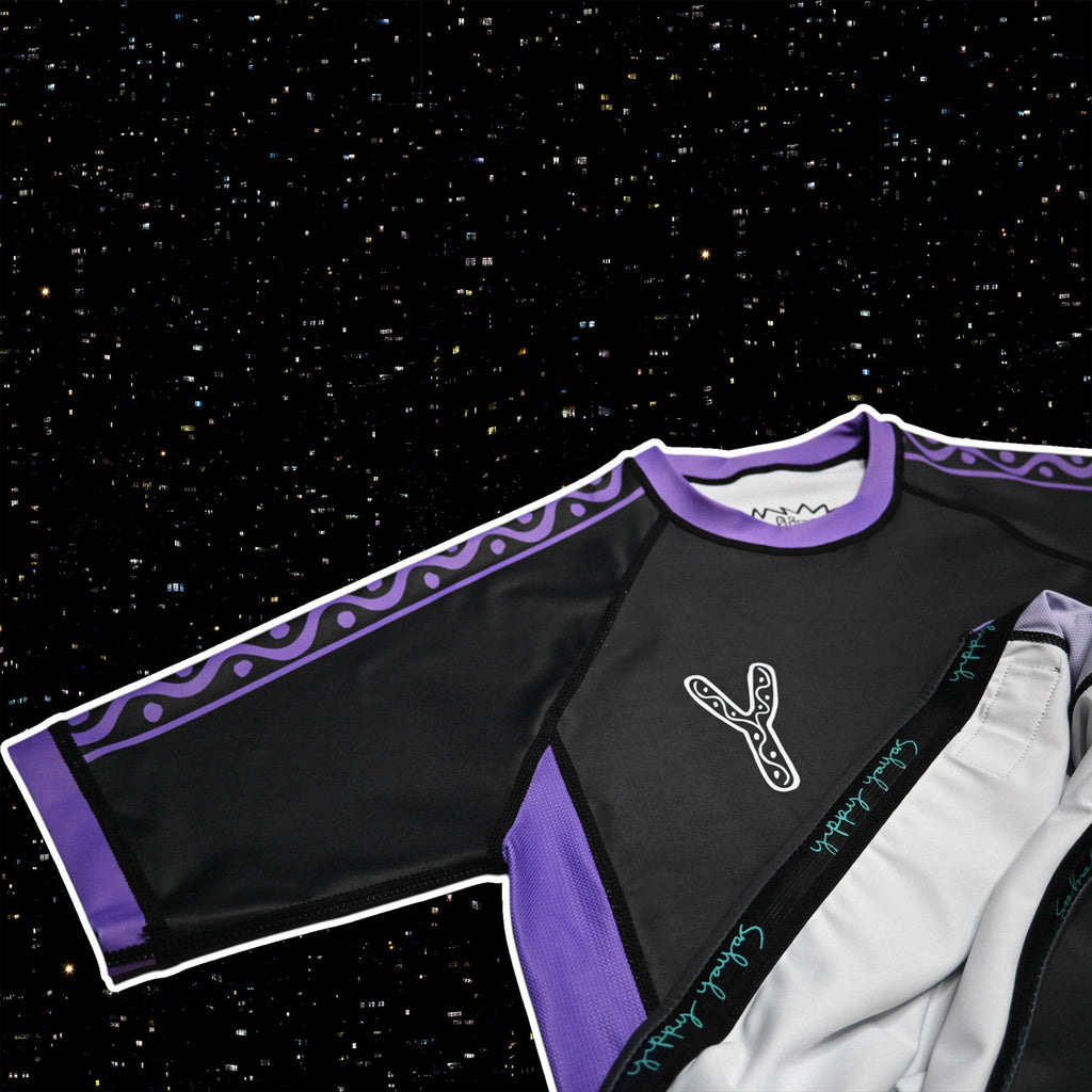 FLOWTEK™ Rash Guard - Purple