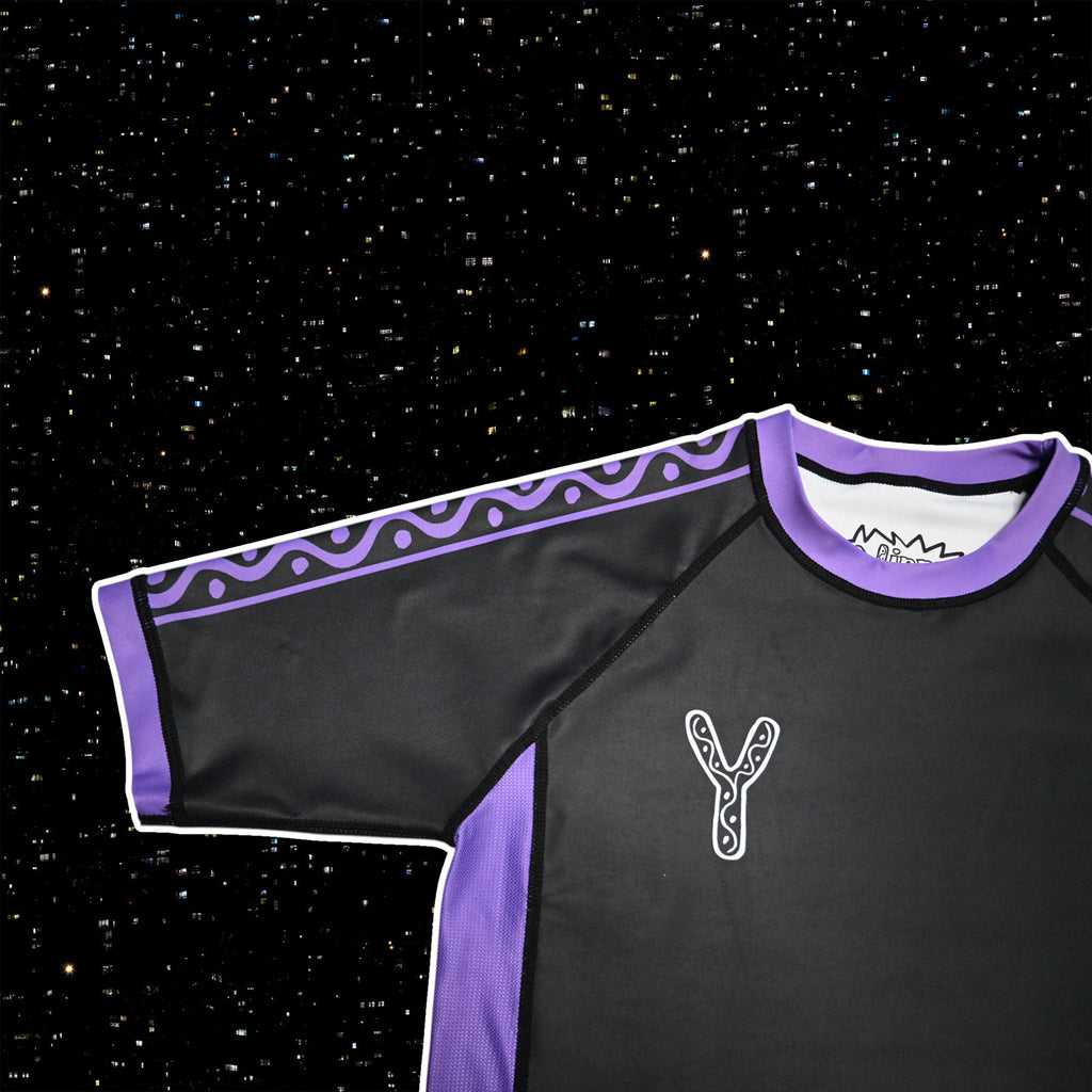 FLOWTEK™ Rash Guard - Purple