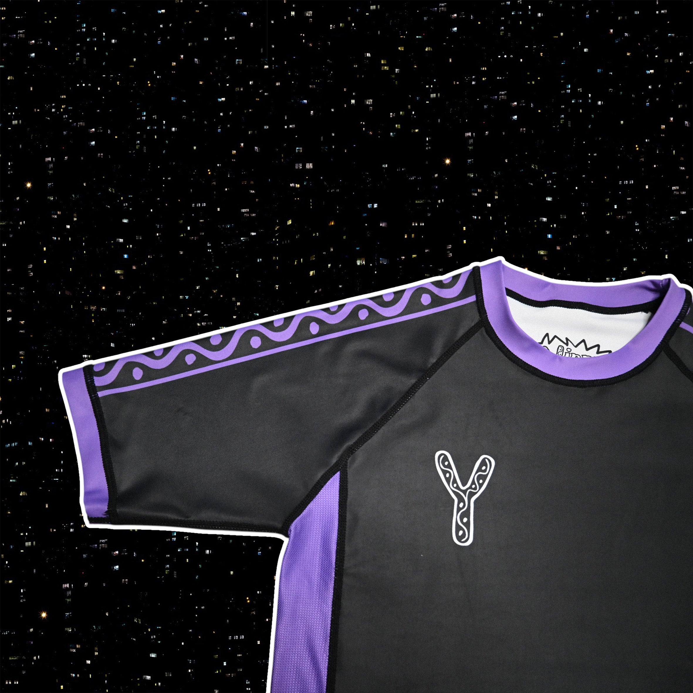 FLOWTEK™ Rash Guard - Purple