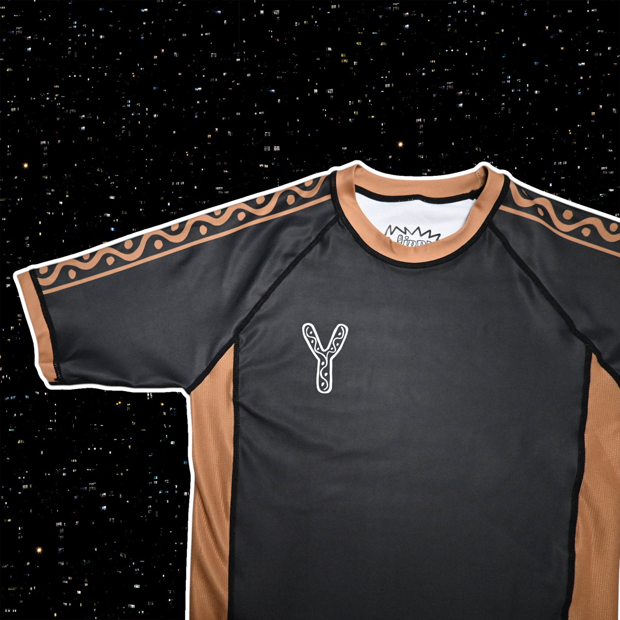FLOWTEK™ Rash Guard - Brown