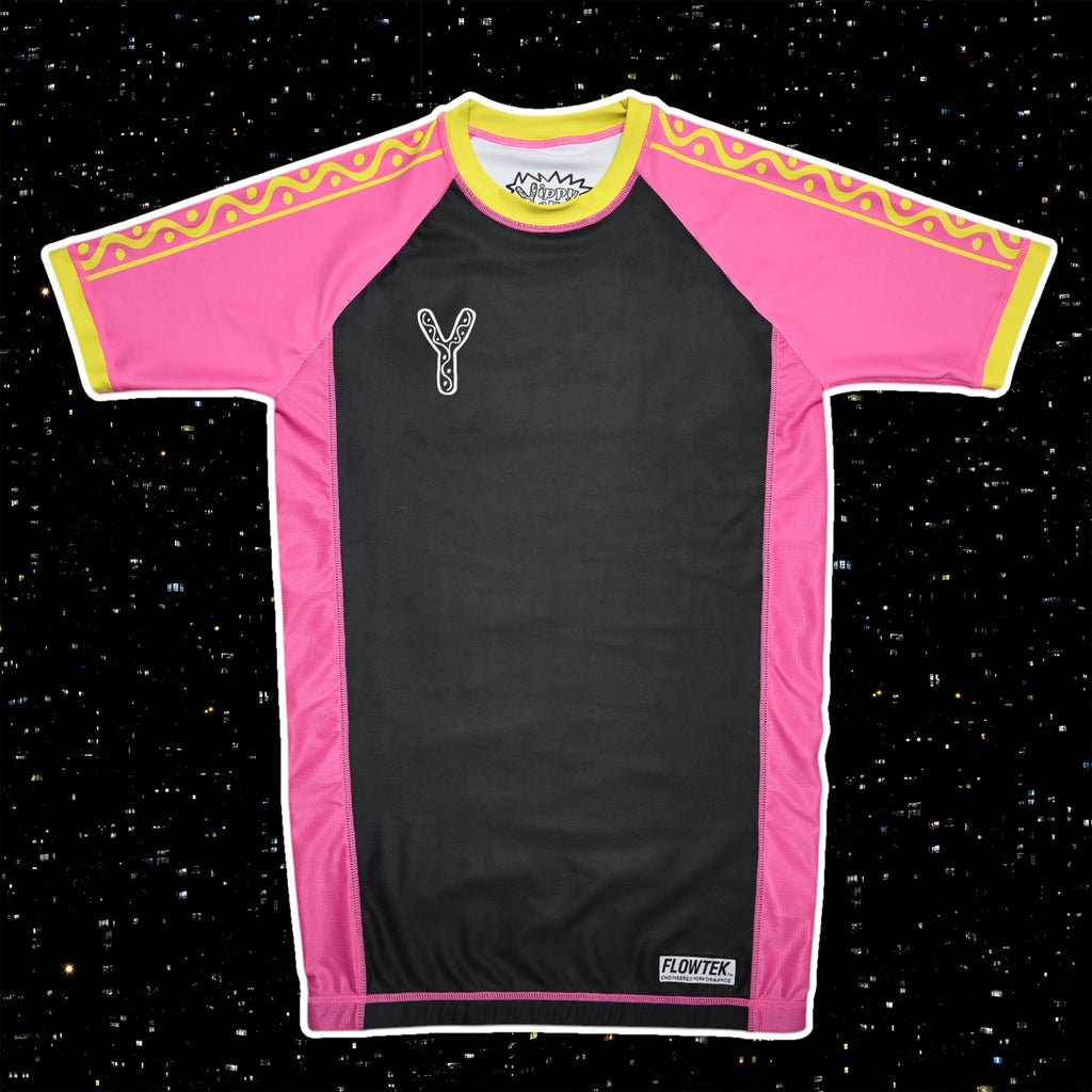 FLOWTEK™ Rash Guard - Electric Pink