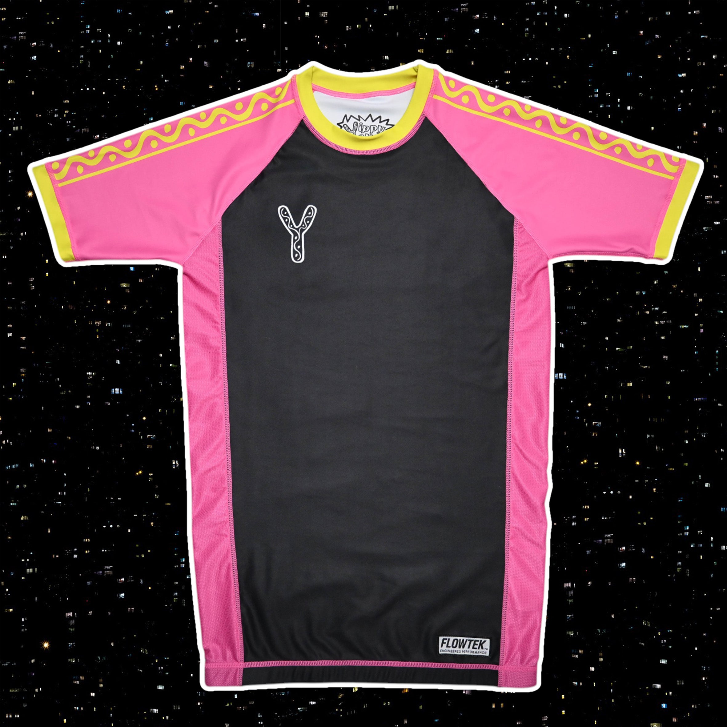 FLOWTEK™ Rash Guard - Electric Pink