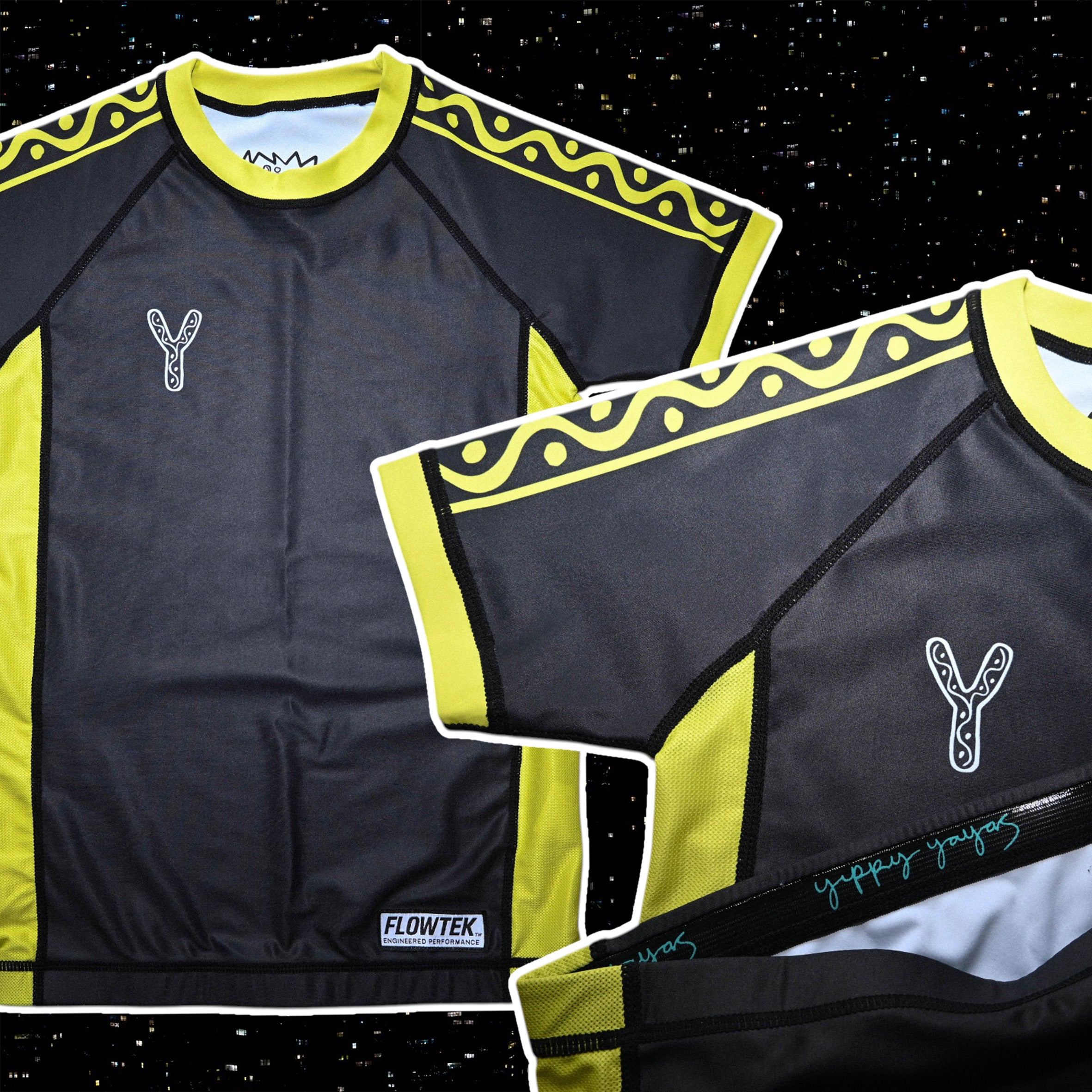 FLOWTEK™ KIDS - Rash Guard - Yellow
