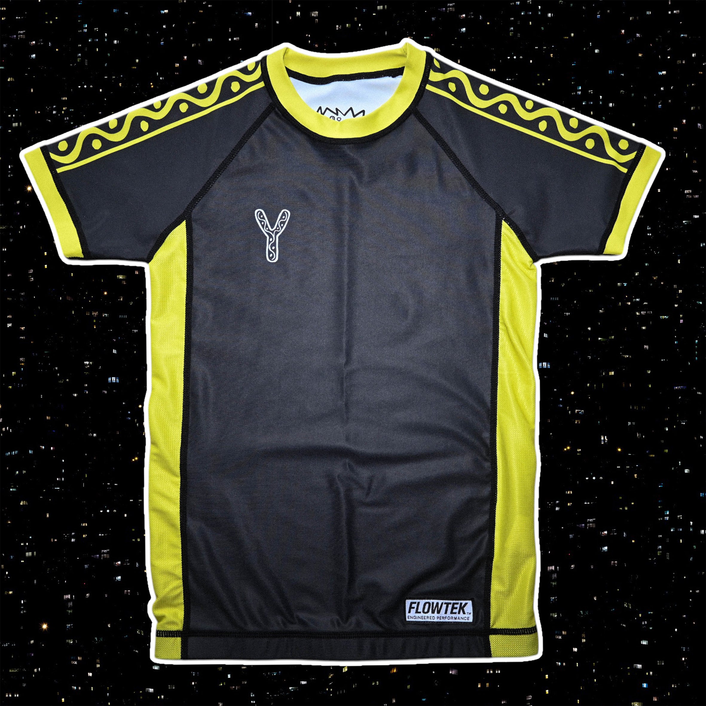FLOWTEK™ KIDS - Rash Guard - Yellow