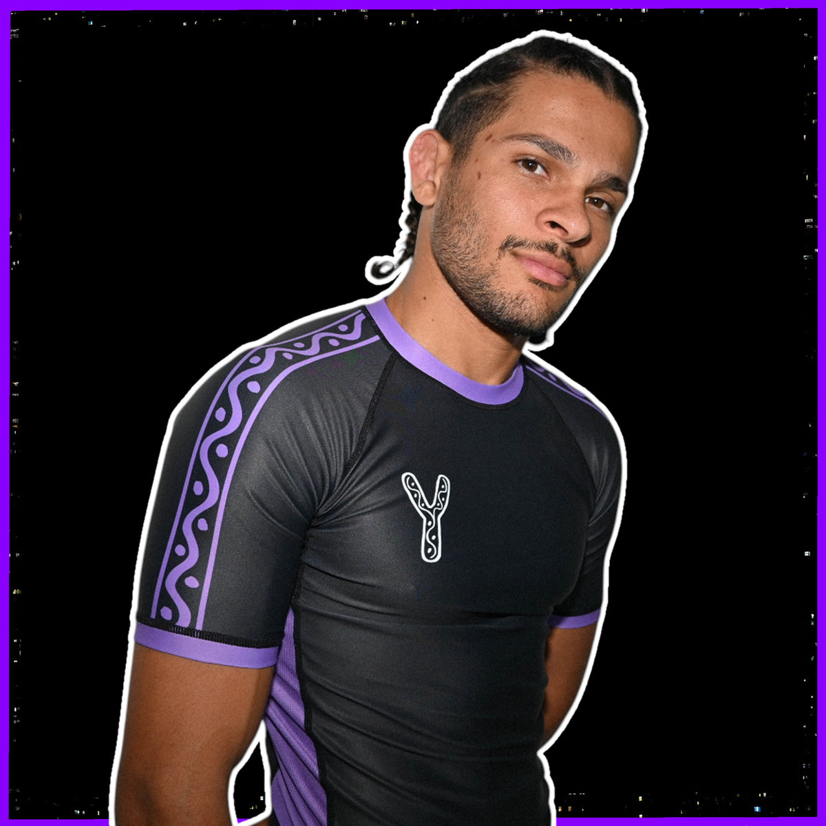 FLOWTEK™ Rash Guard - Purple