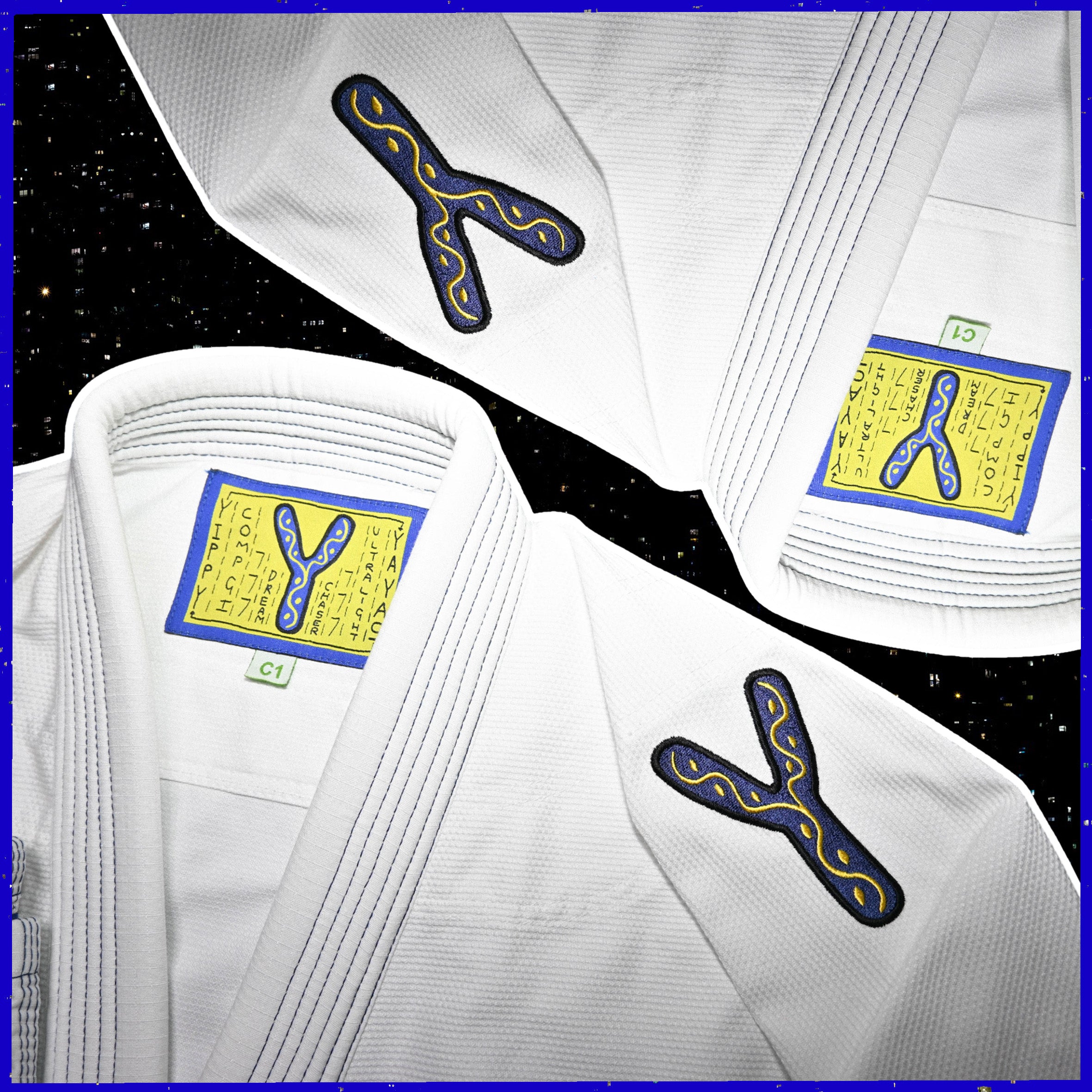 7-7-7 Kids Gi - DARK BLUE