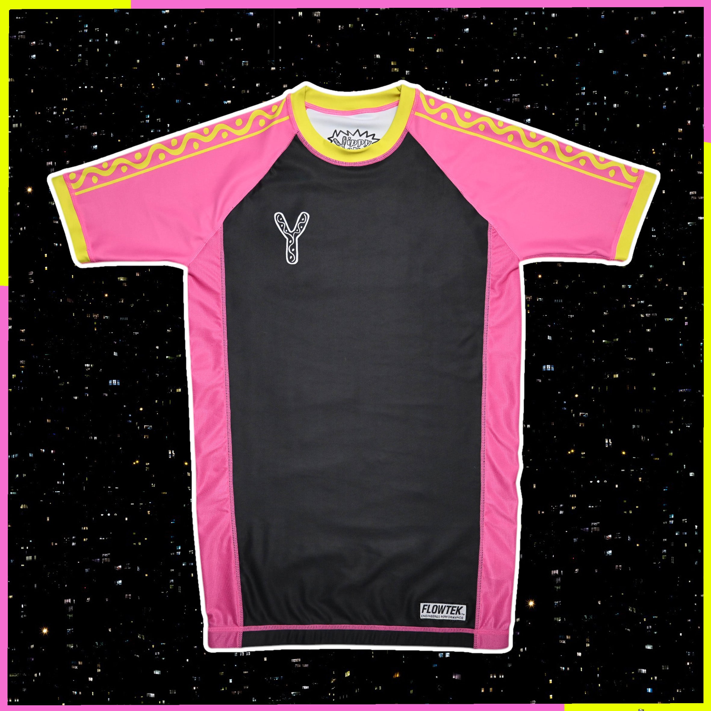 FLOWTEK™ Rash Guard - Electric Pink