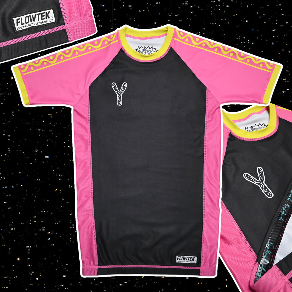 FLOWTEK™ Rash Guard - Electric Pink