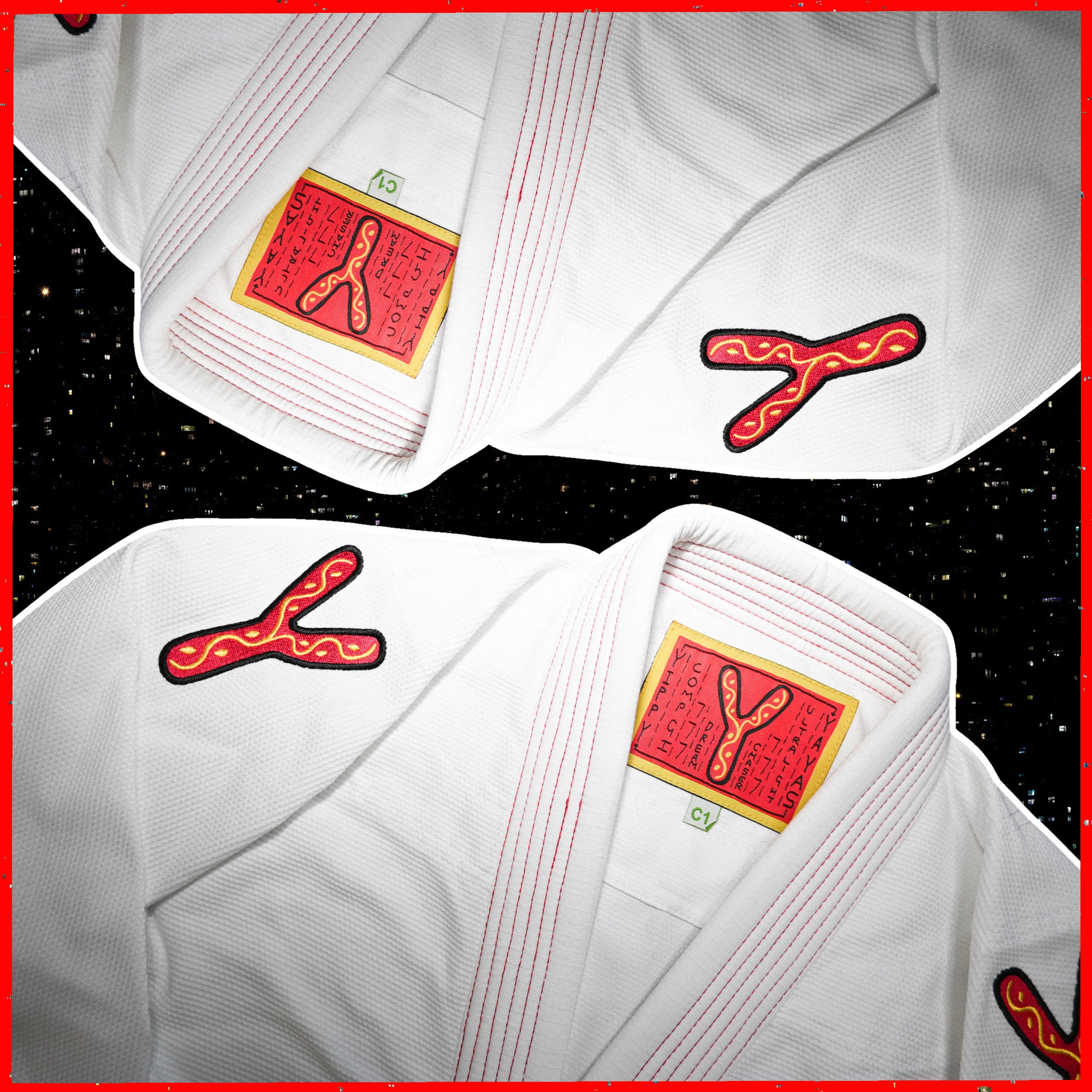 7-7-7 Kids Gi - RED