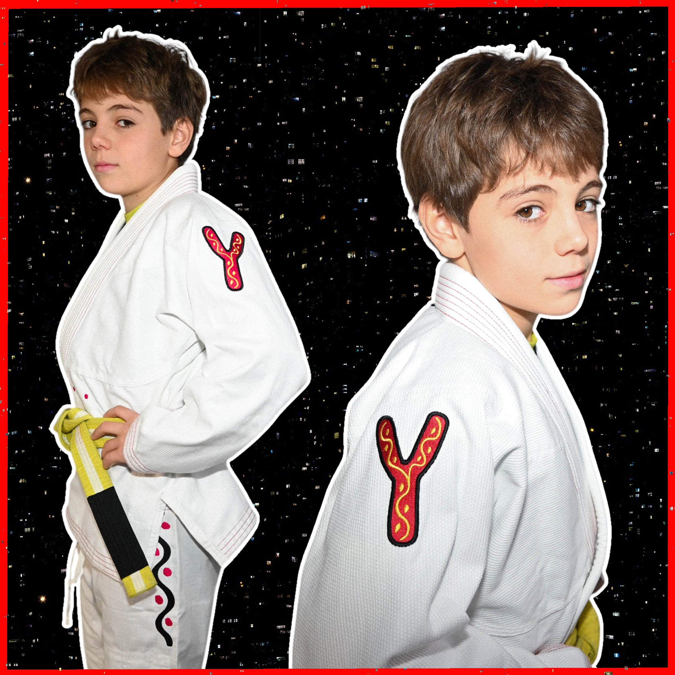 7-7-7 Kids Gi - RED