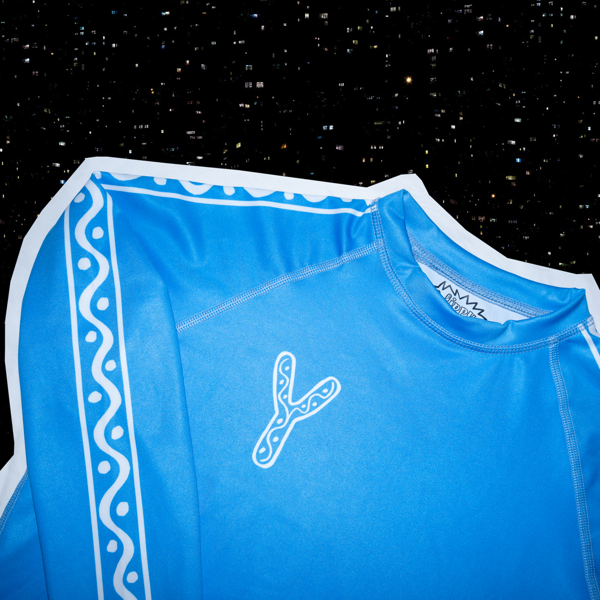 (SOLD OUT) Rash Guard-God Blue