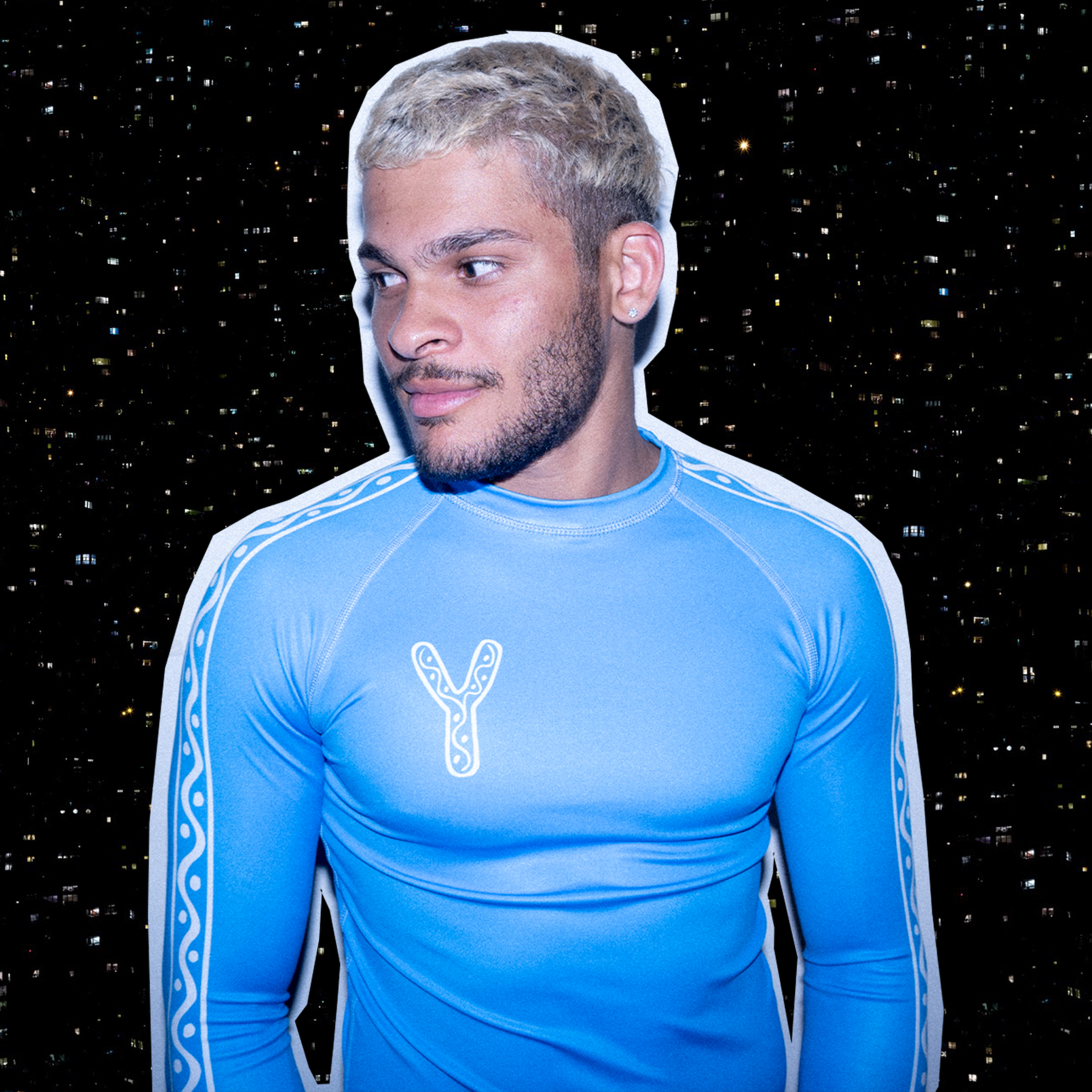 (SOLD OUT) Rash Guard-God Blue