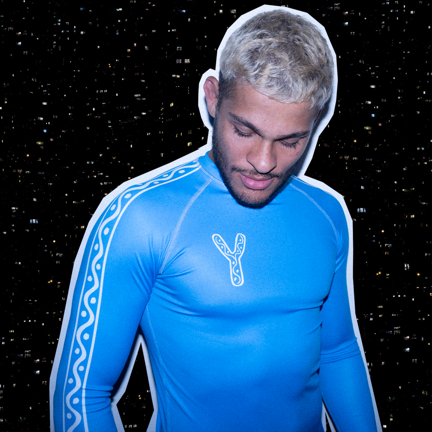 Rash Guard-Classic-God Blue