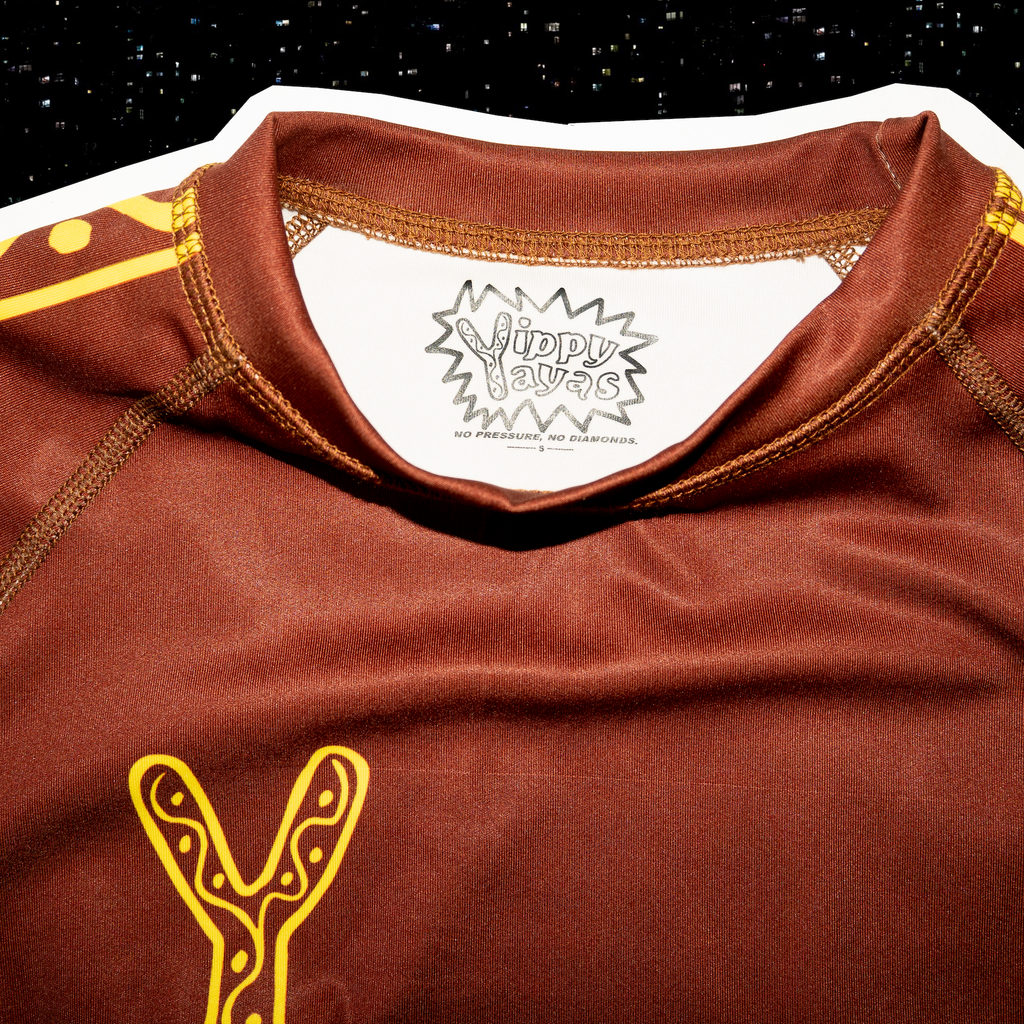 (SOLD OUT) Rash Guard-Classic-Brown
