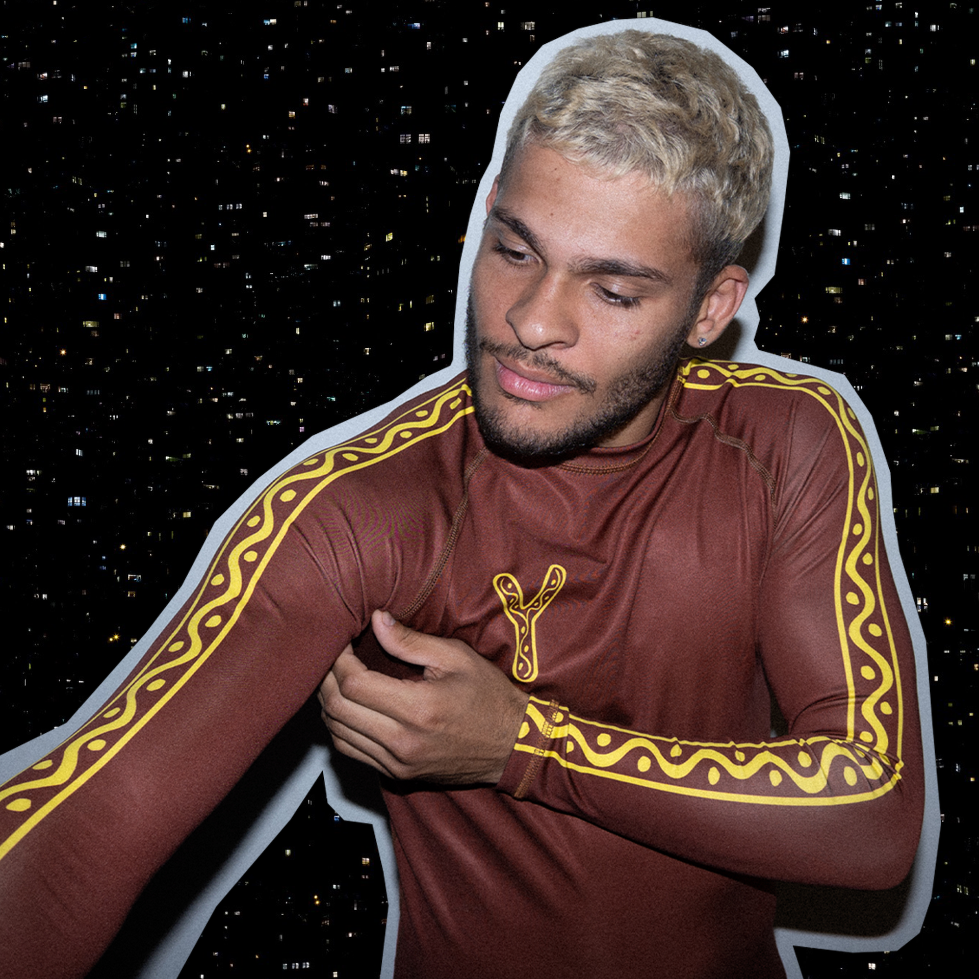 (SOLD OUT) Rash Guard-Classic-Brown