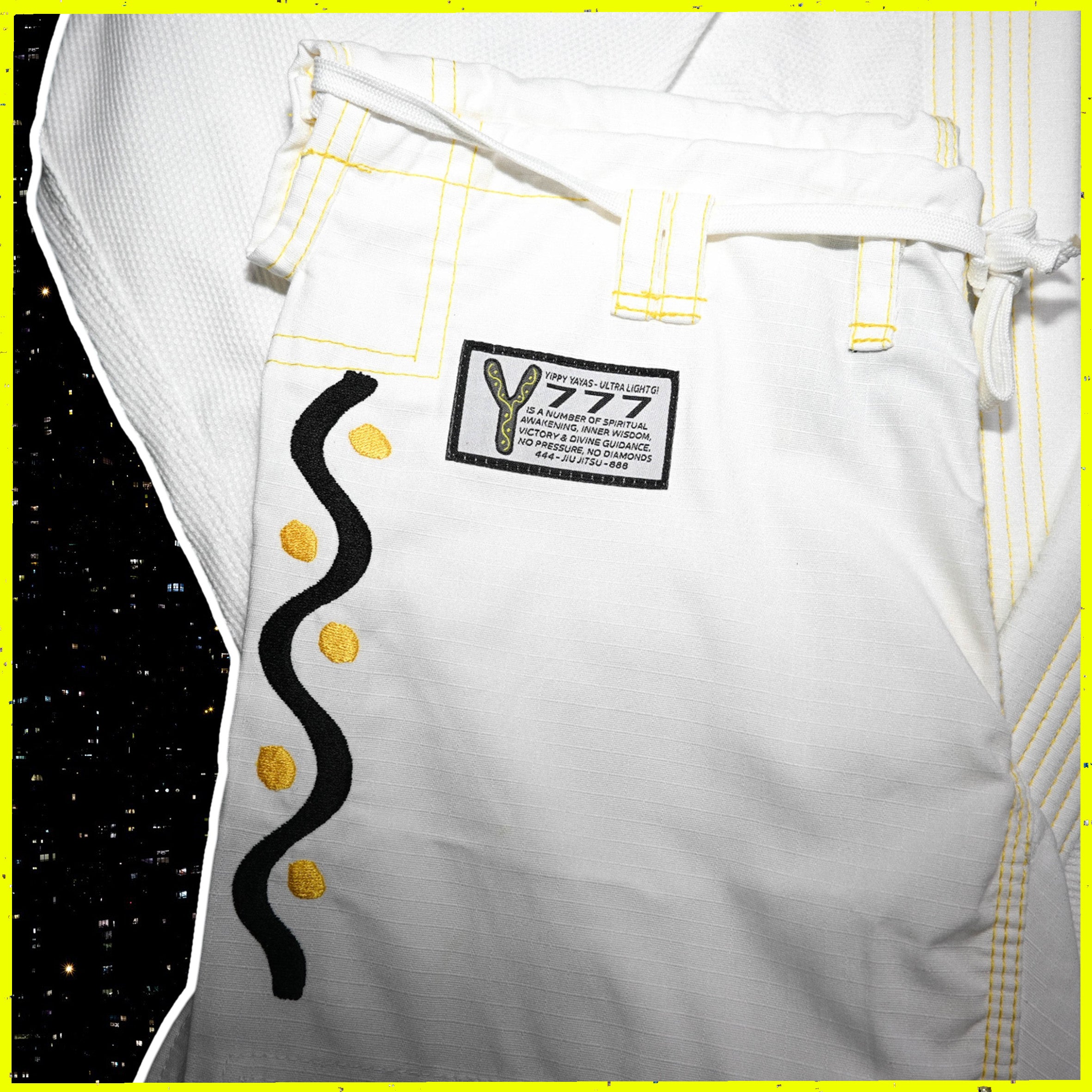 7-7-7 Kids Gi - YELLOW