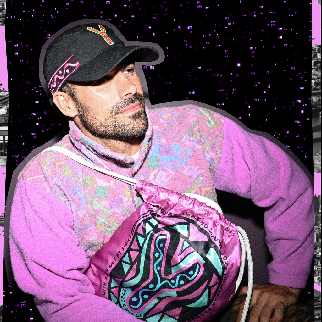 (SOLD OUT) Fortune Hat - Black & Pink