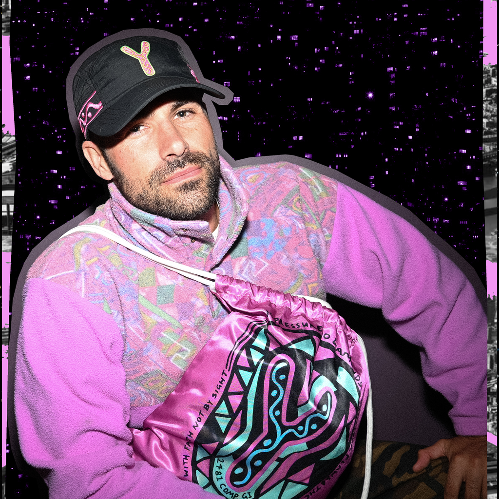 (SOLD OUT) Fortune Hat - Black & Pink