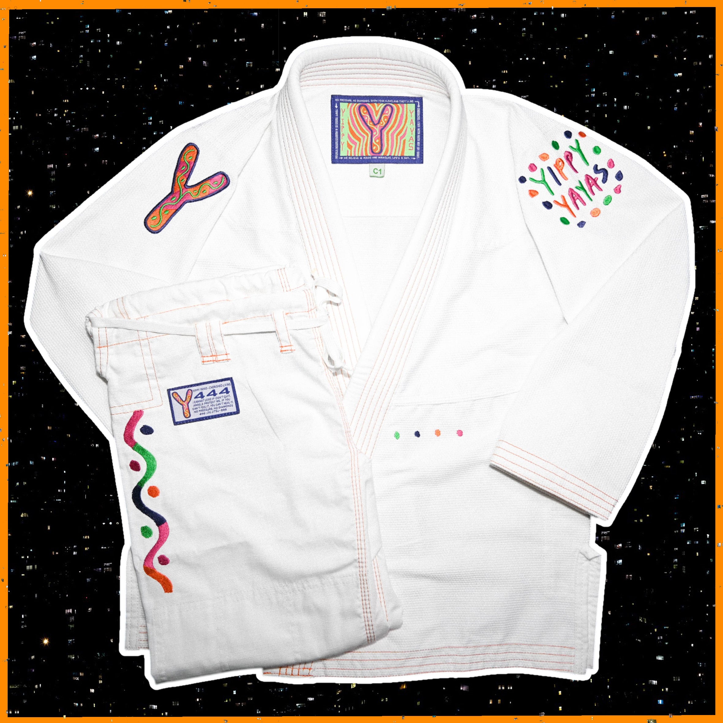 4-4-4 Kids Gi -Orange