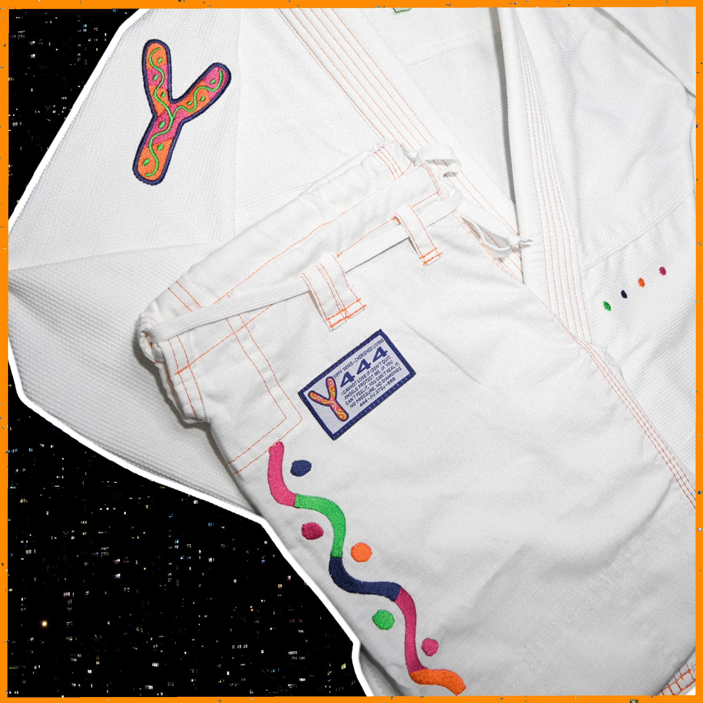 4-4-4 Kids Gi -Orange