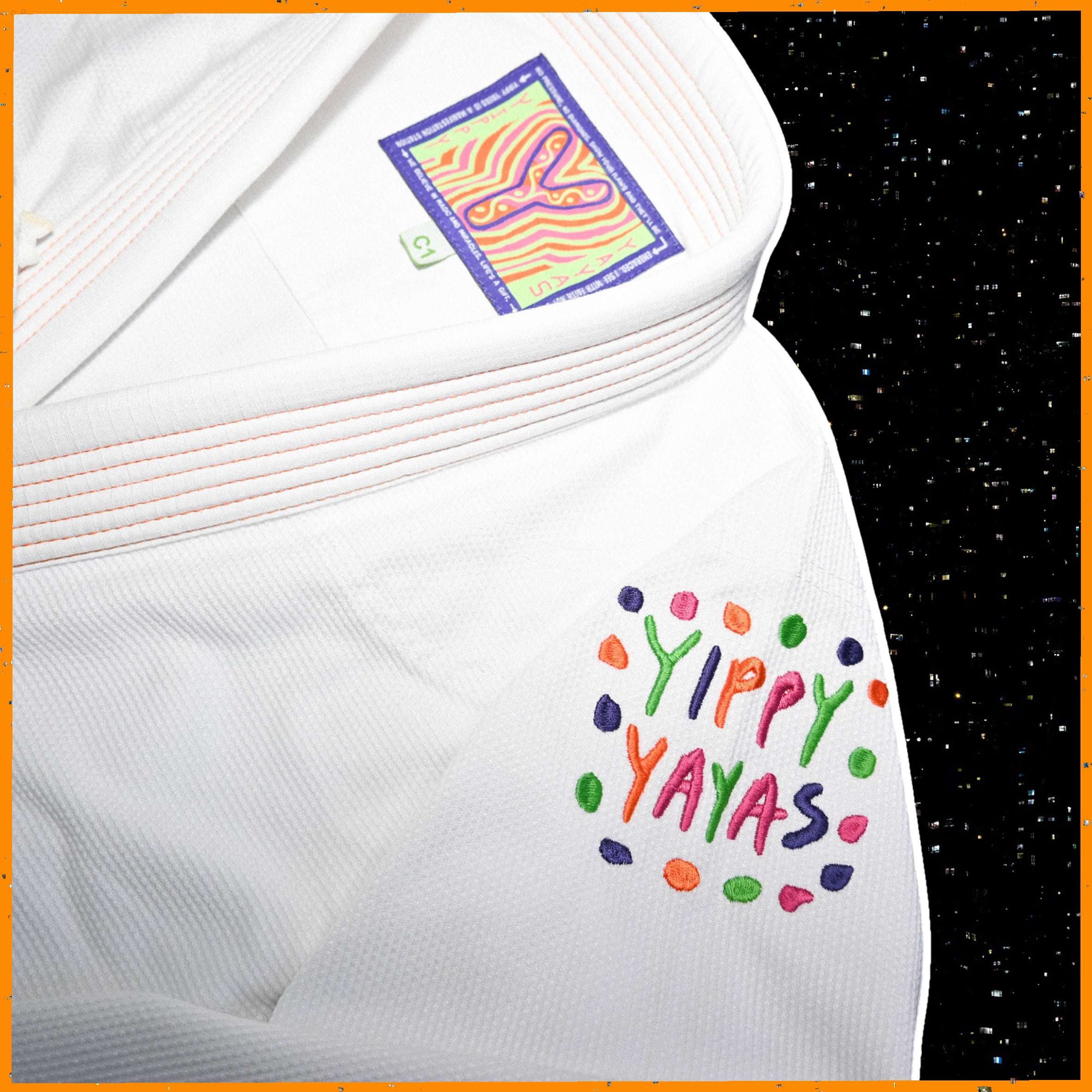 4-4-4 Kids Gi -Orange