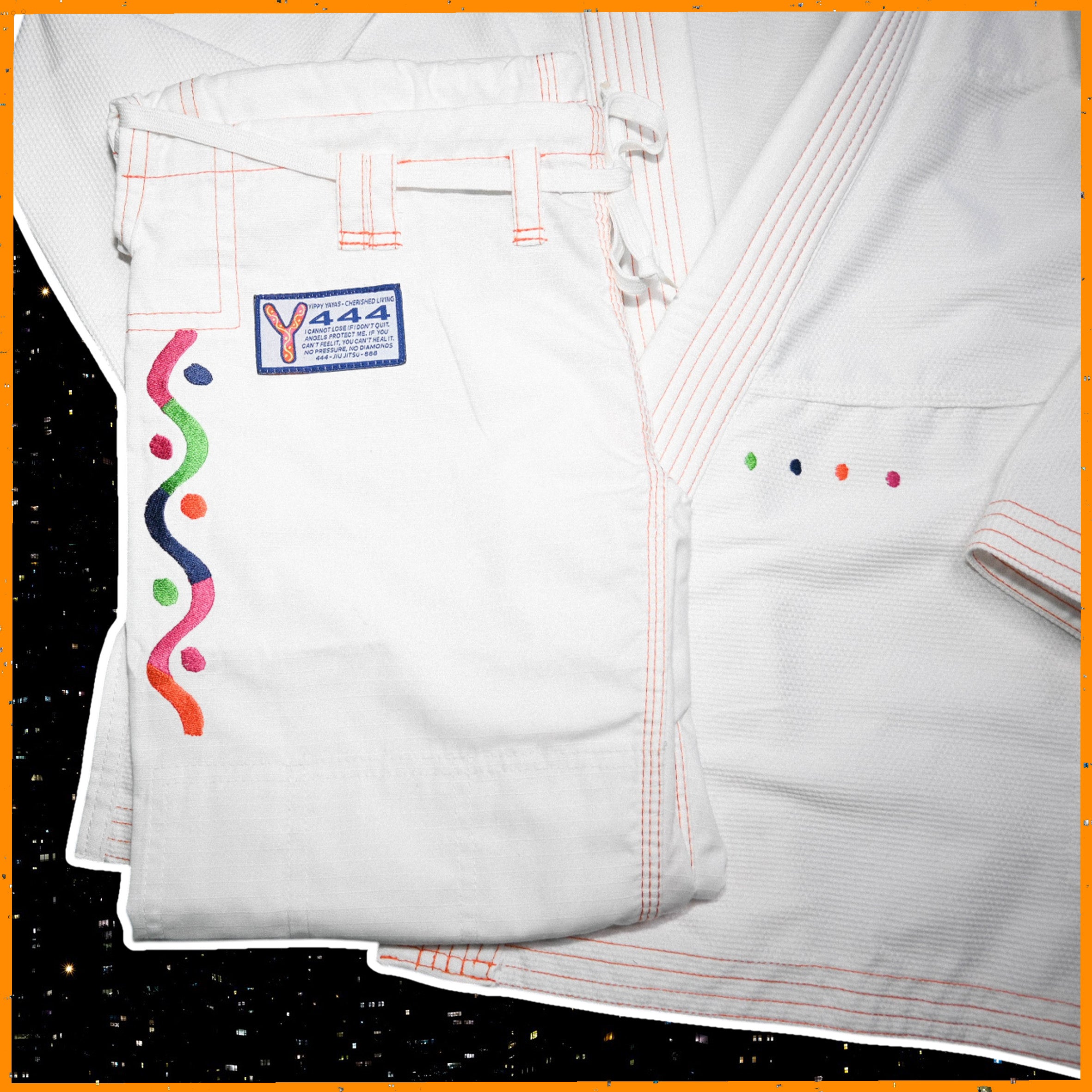 4-4-4 Kids Gi -Orange