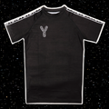(SOLD OUT) Rash Guard-Classic-Black & White