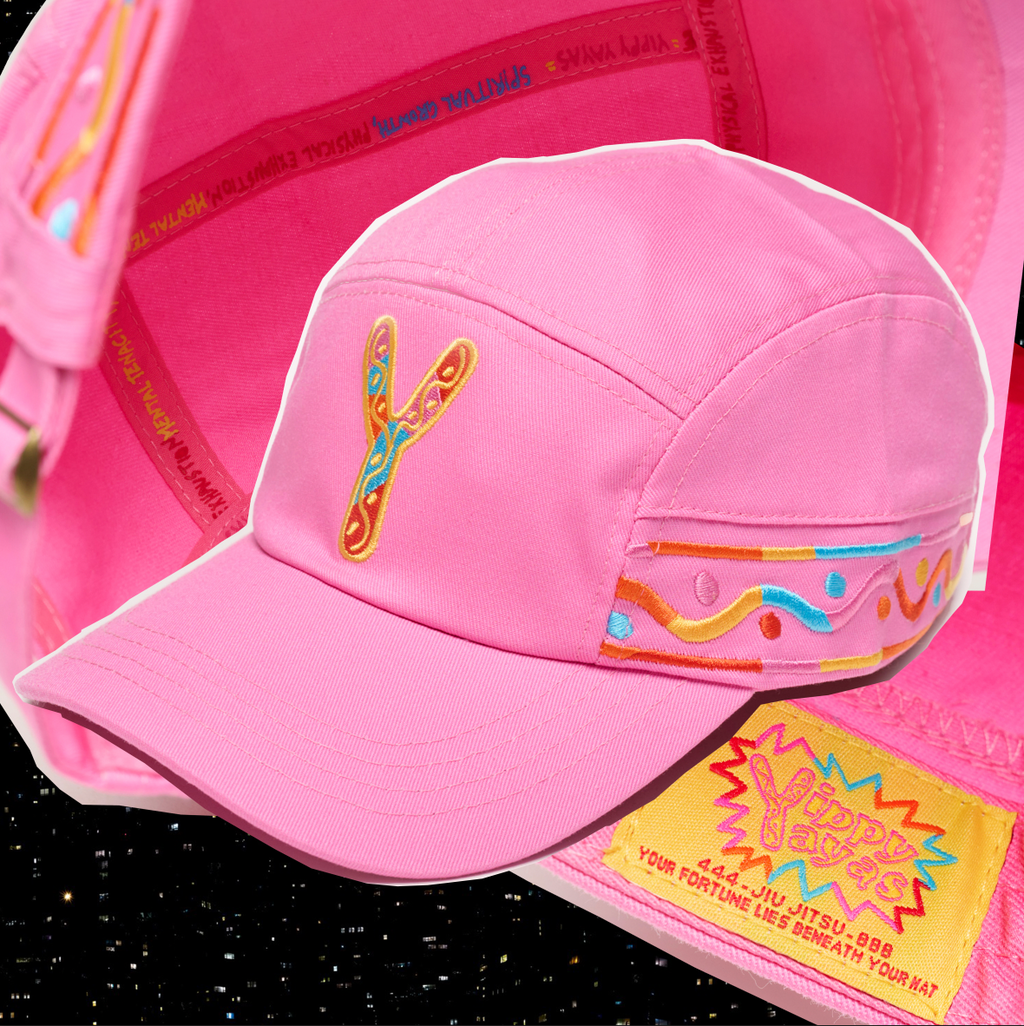 (SOLD OUT) Rainbow Hat - Pink -