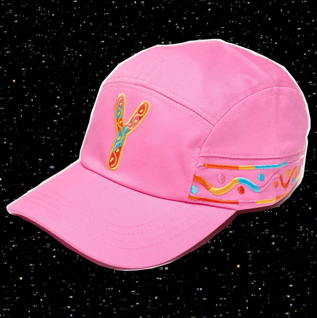 (SOLD OUT) Rainbow Hat - Pink -